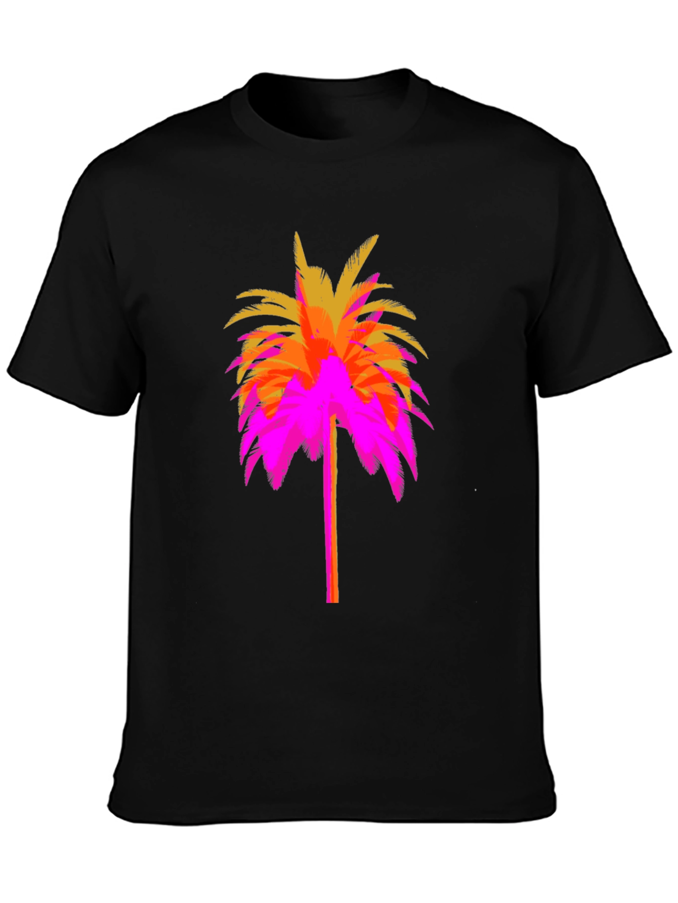 Vibrant Palm Tree Graphic Tee