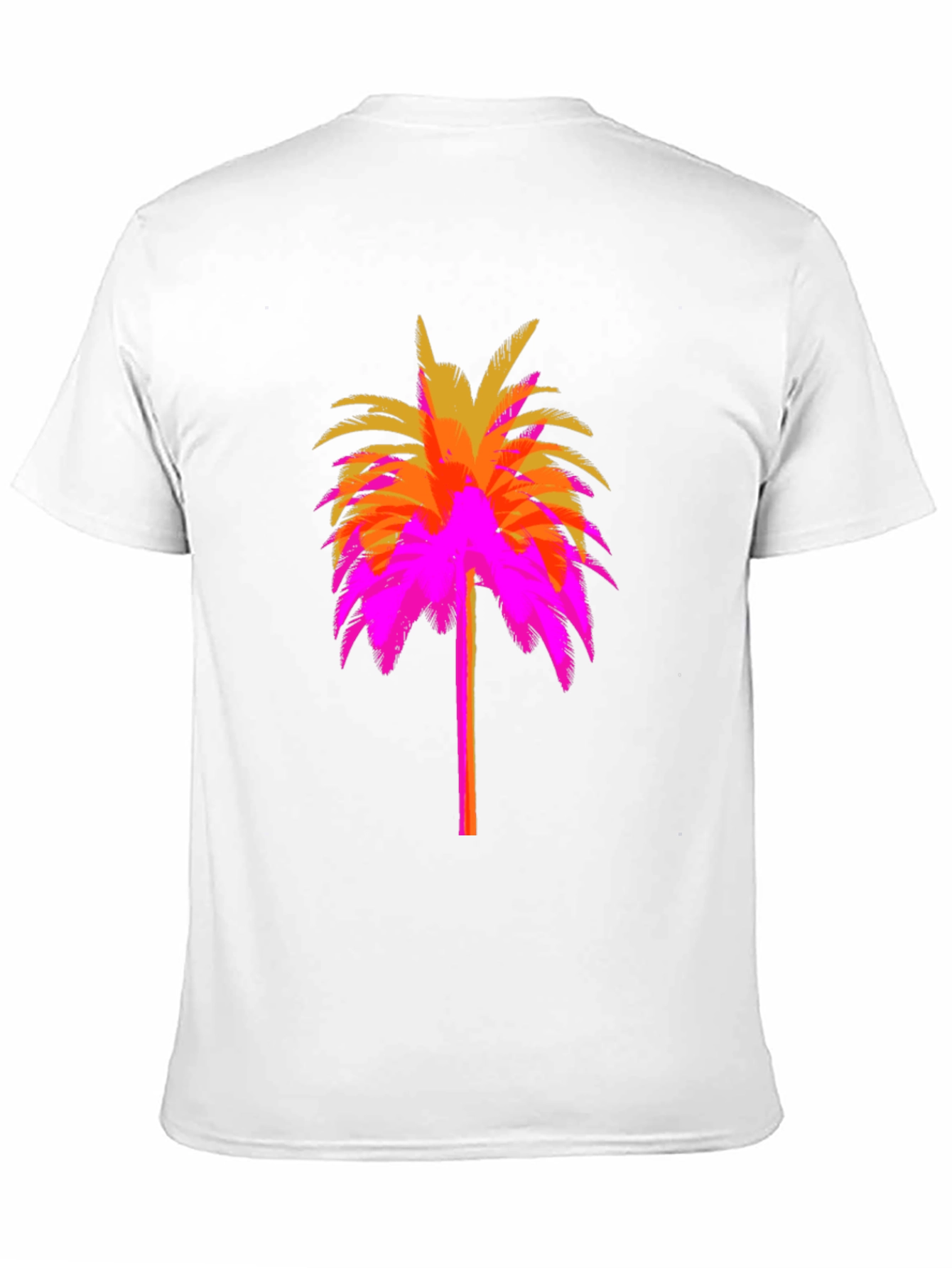 Vibrant Palm Tree Graphic Tee