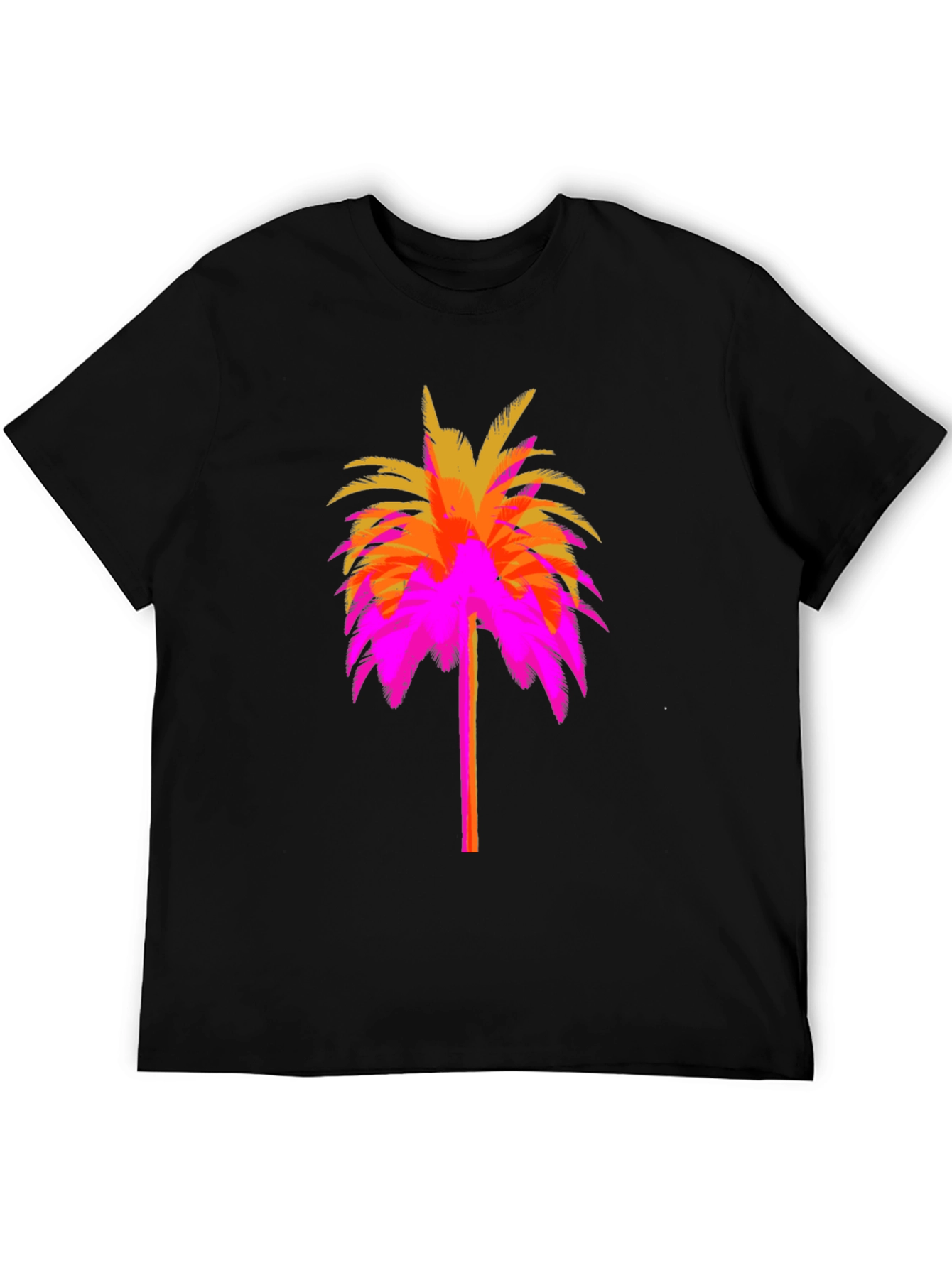 Vibrant Palm Tree Graphic Tee