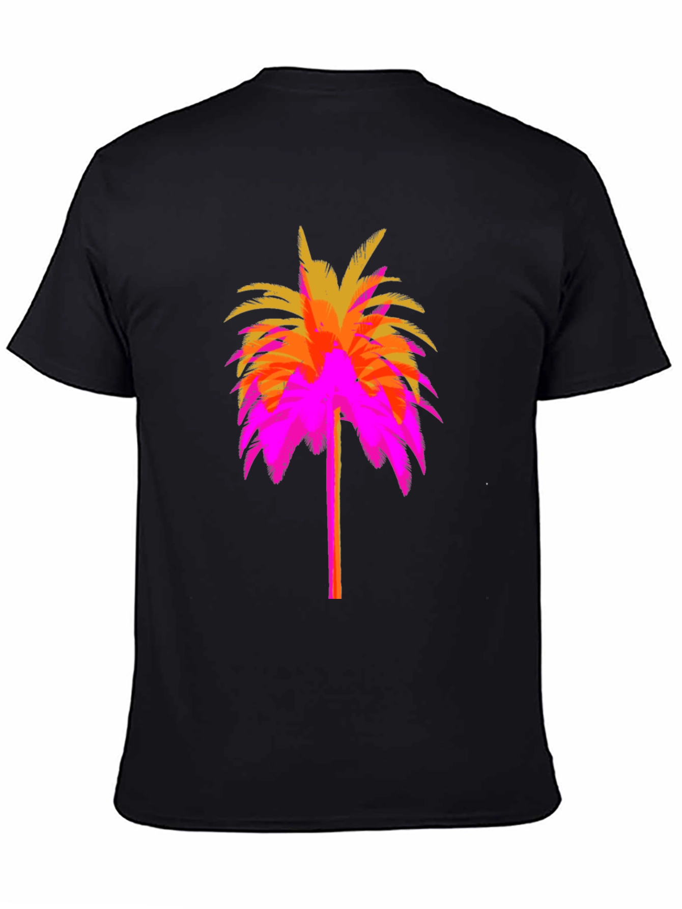 Vibrant Palm Tree Graphic Tee