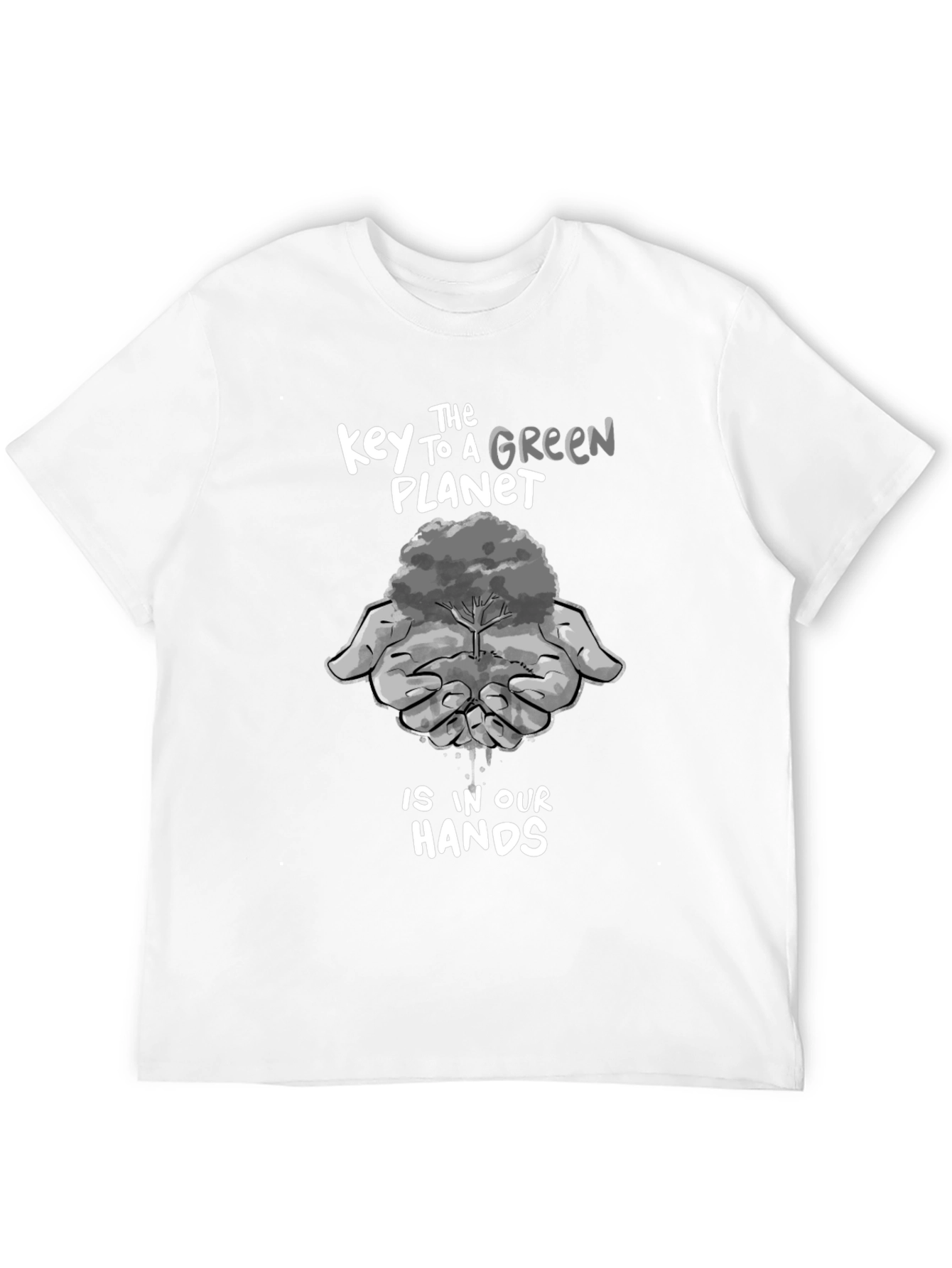 Green Planet T-Shirt - Eco Friendly Design