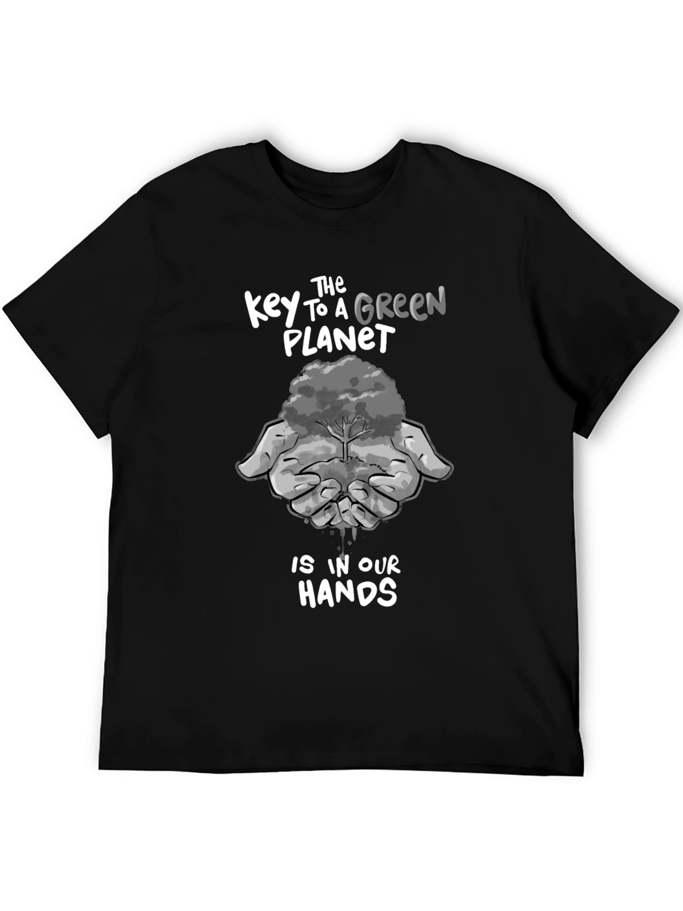 Green Planet T-Shirt - Eco Friendly Design