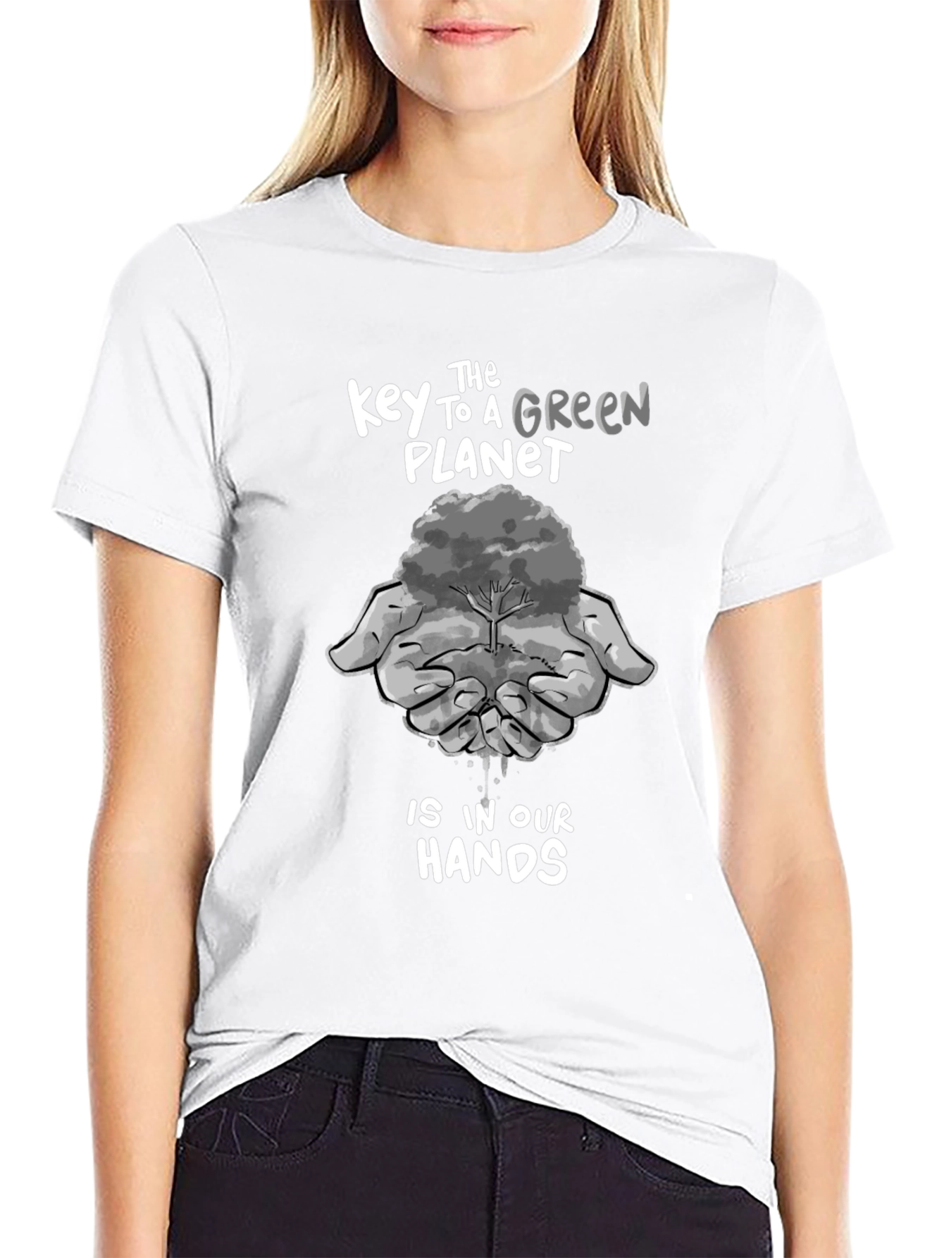 Green Planet T-Shirt - Eco Friendly Design