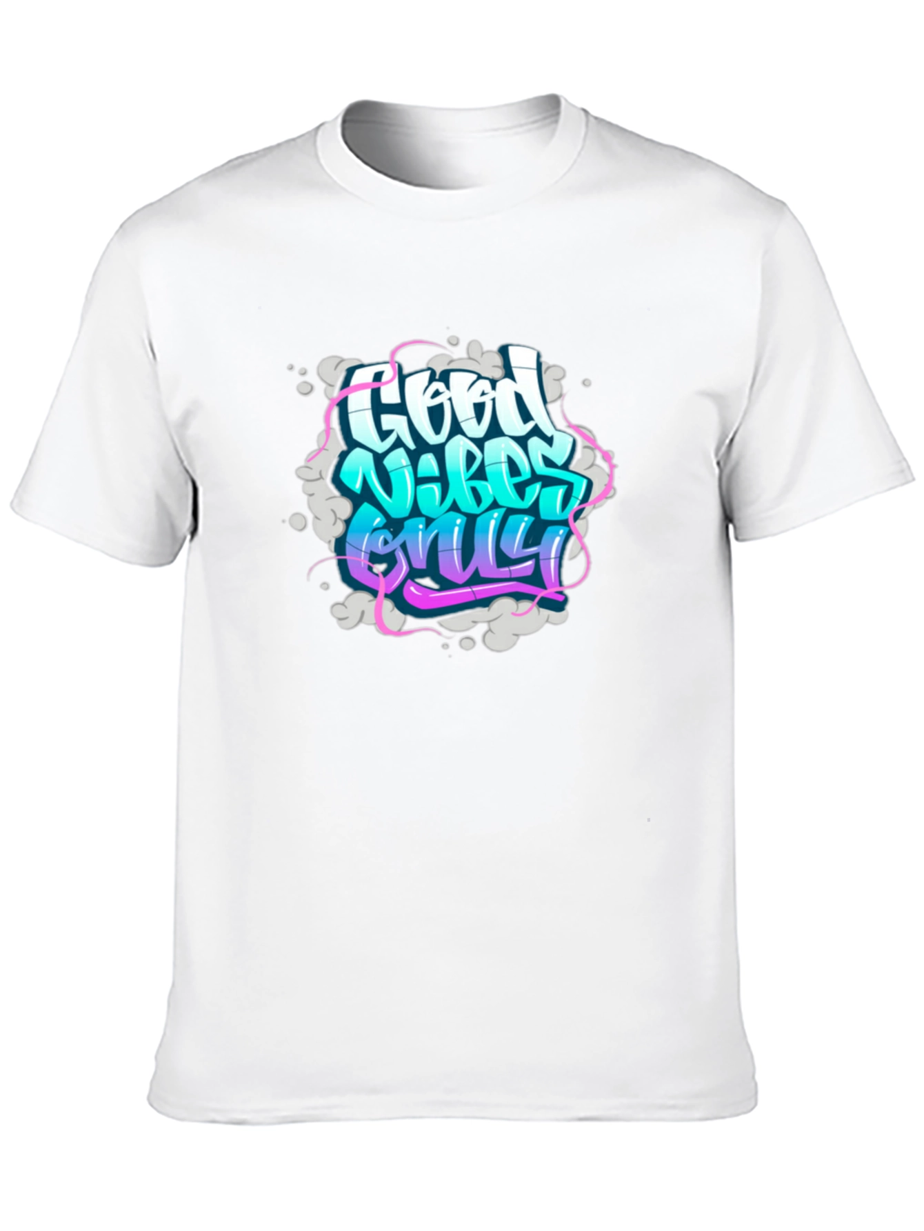 Good Vibes Only Graphic Tee - Stylish Black T-Shirt