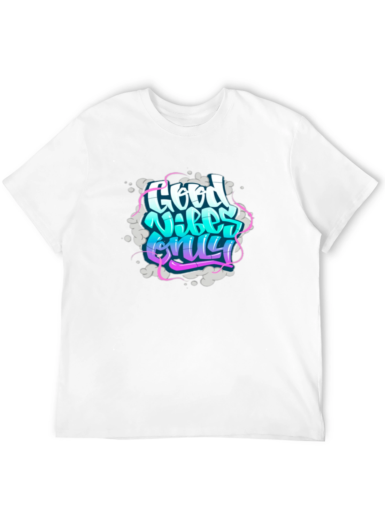 Good Vibes Only Graphic Tee - Stylish Black T-Shirt