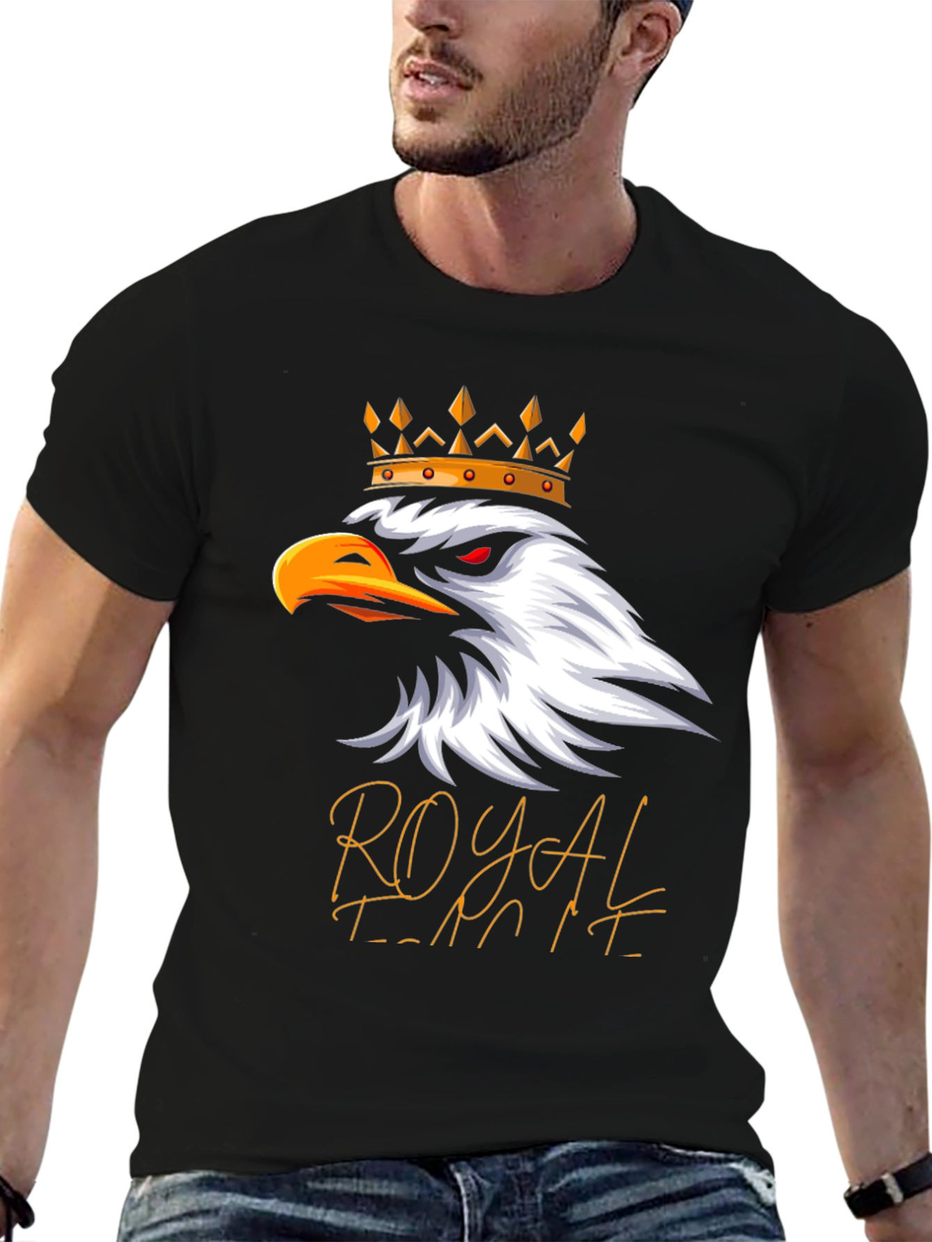 Royal Eagle T-Shirt - Premium Graphic Tee