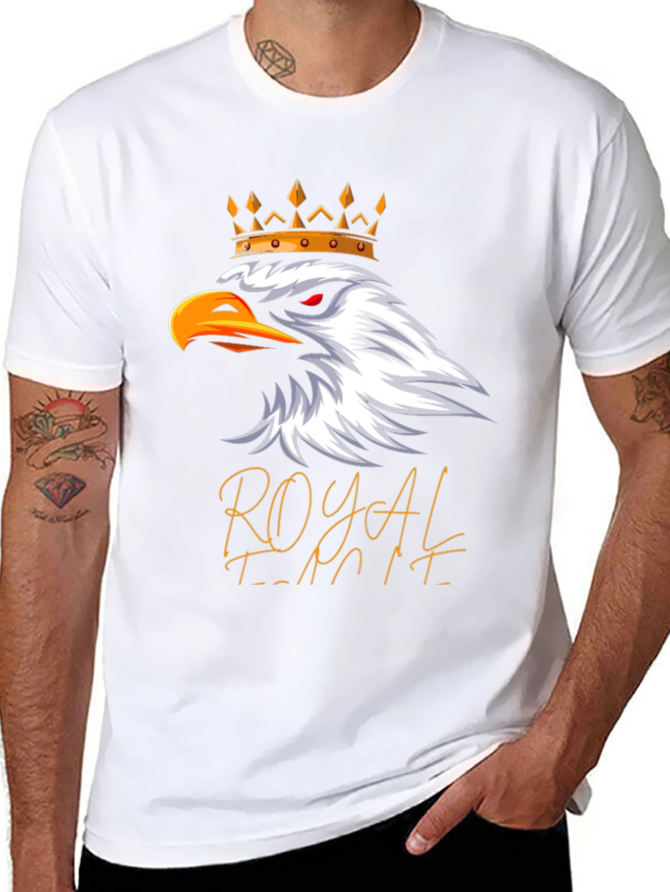 Royal Eagle T-Shirt - Premium Graphic Tee