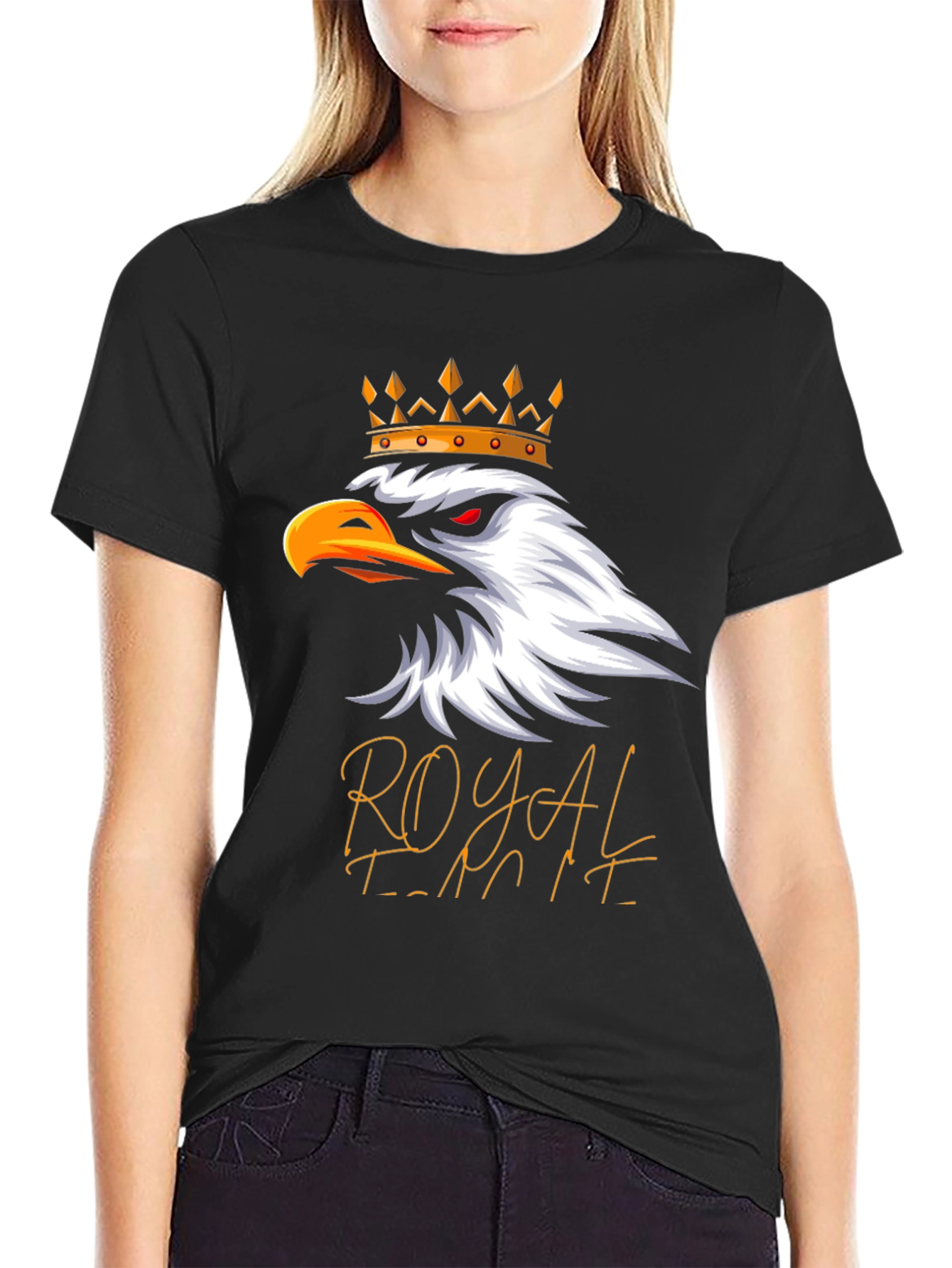 Royal Eagle T-Shirt - Premium Graphic Tee