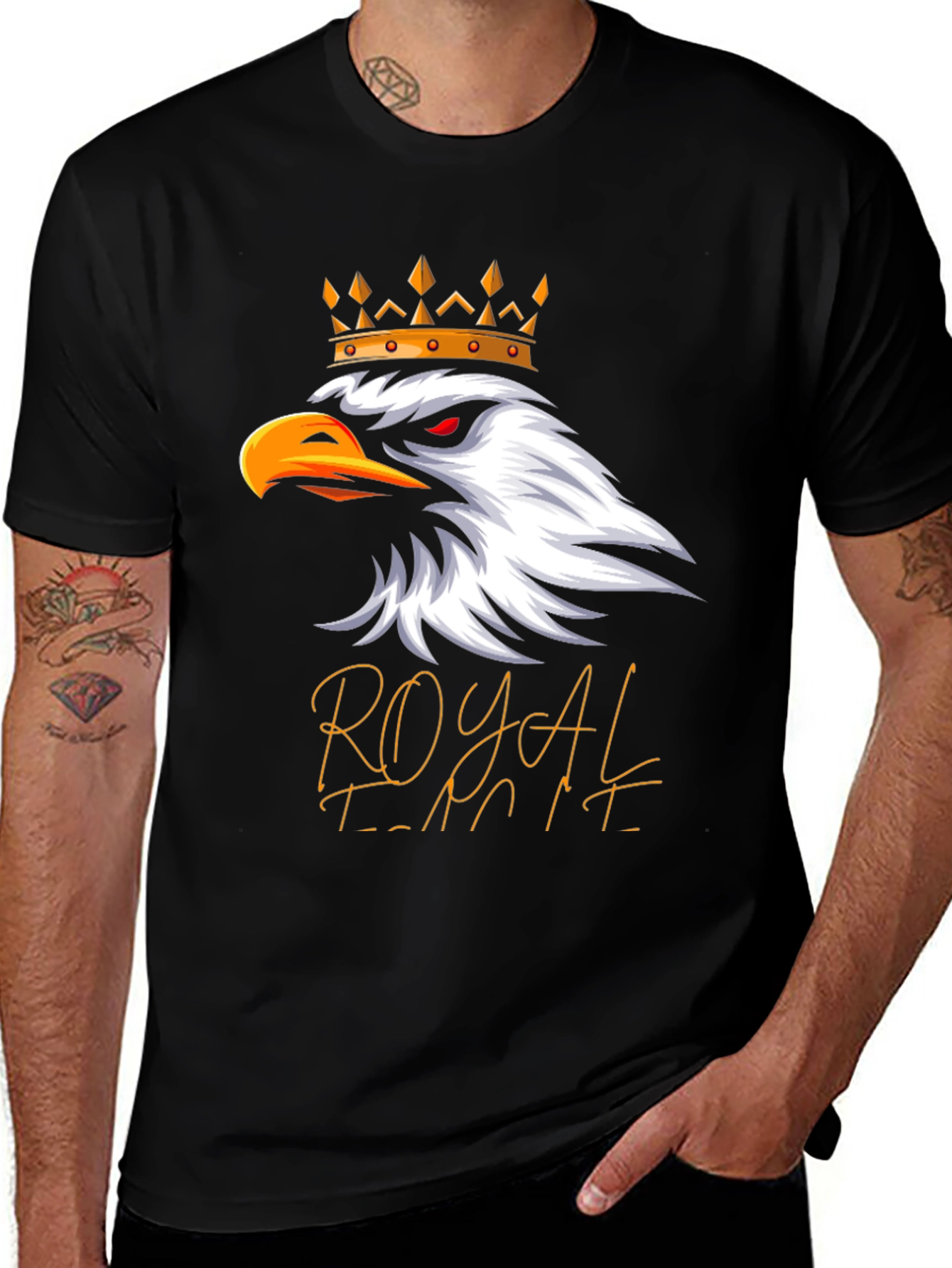 Royal Eagle T-Shirt - Premium Graphic Tee