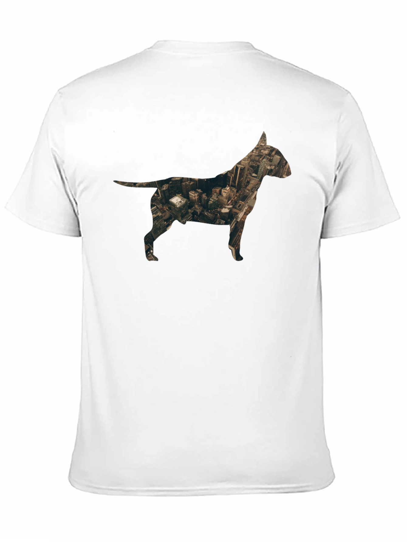 Urban Dog Silhouette T-Shirt - Mens Black Tee