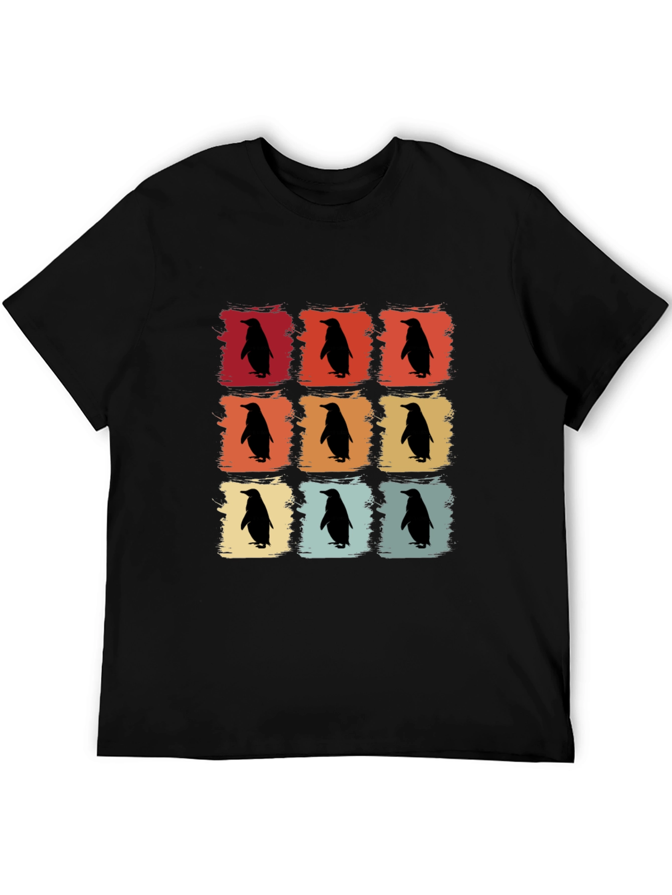 Retro Penguin T-Shirt - Cool Graphic Tee