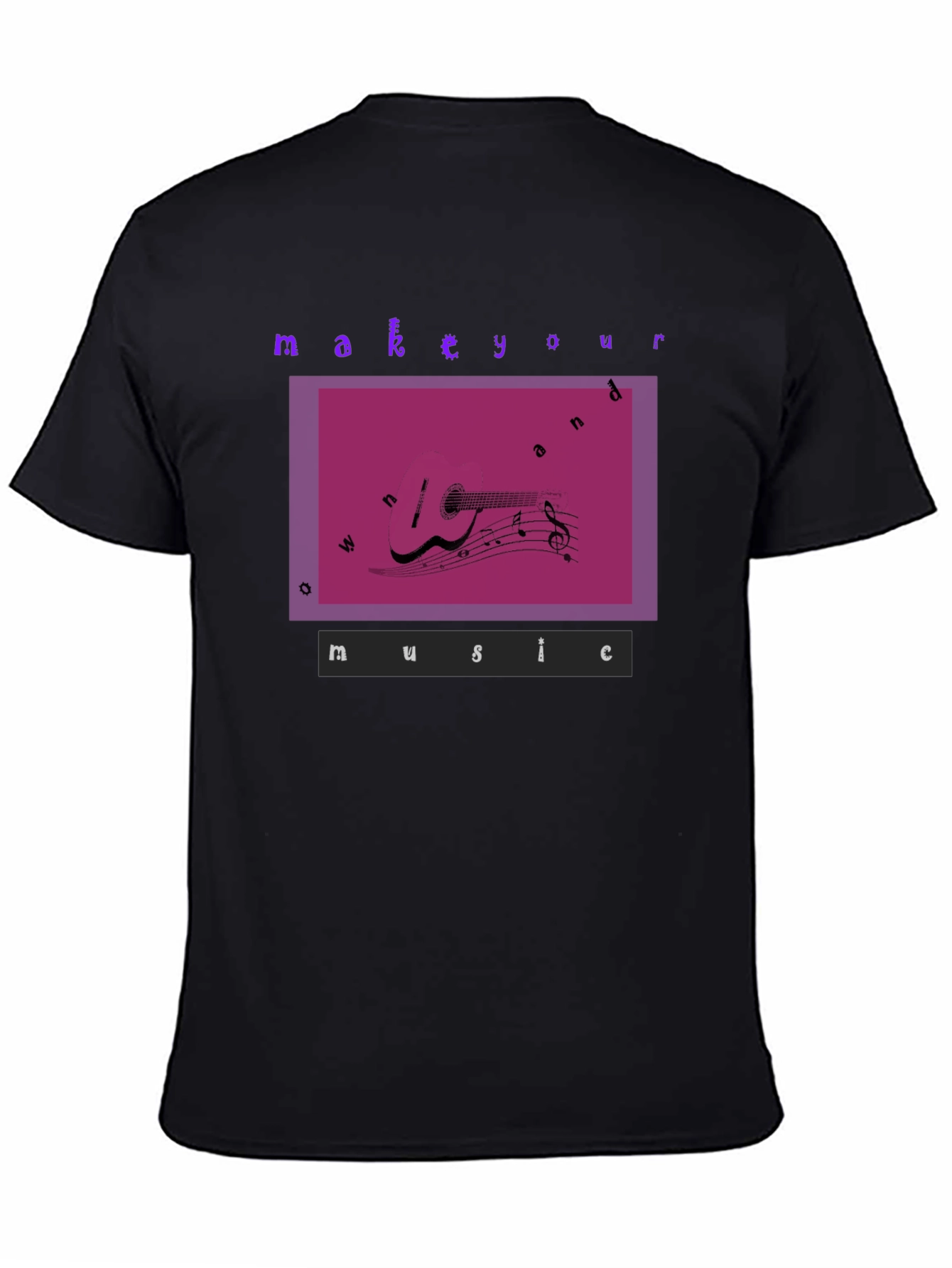 Make Your Own Music Graphic T-Shirt