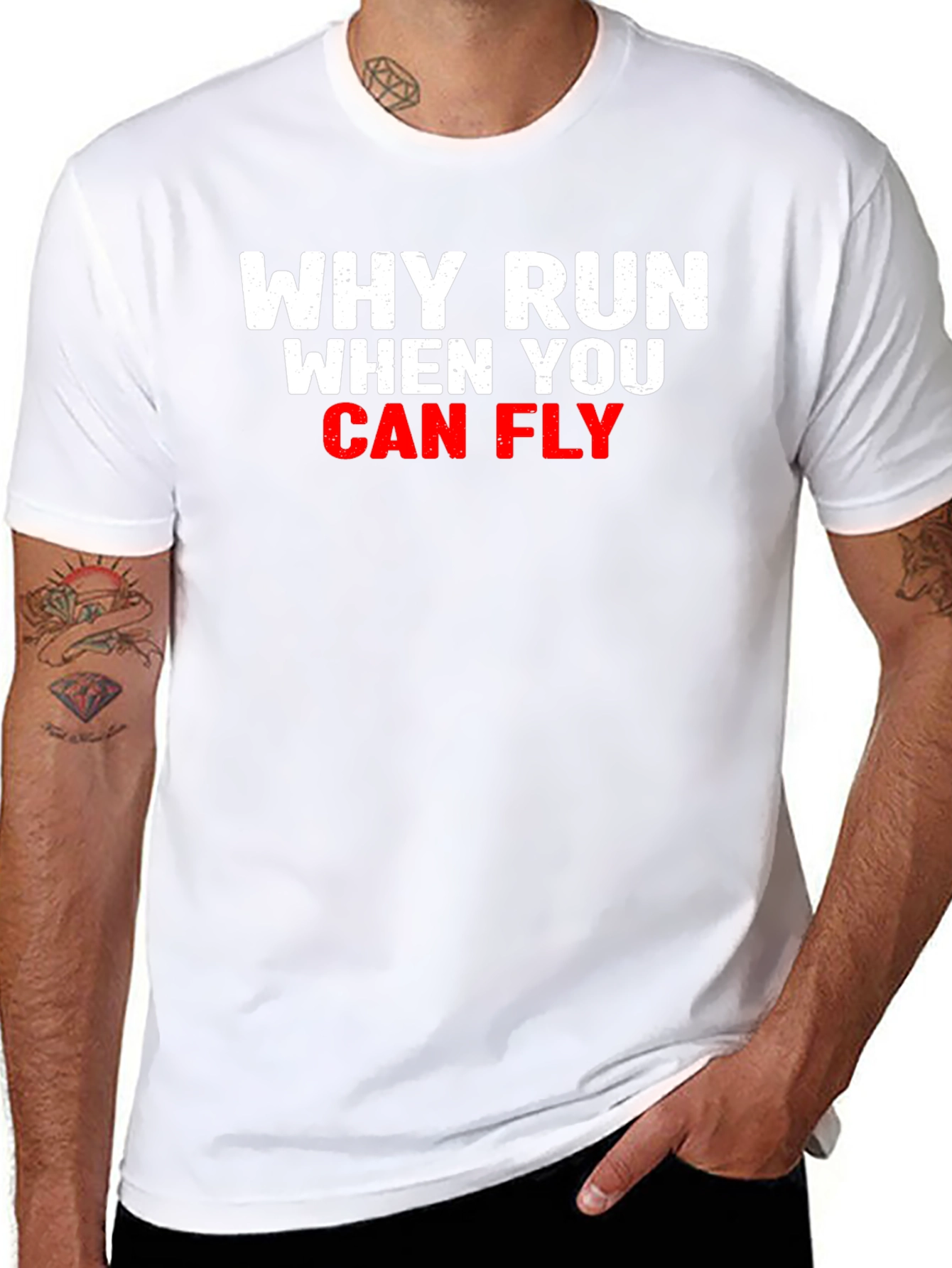 Why Run When You Can Fly T-Shirt
