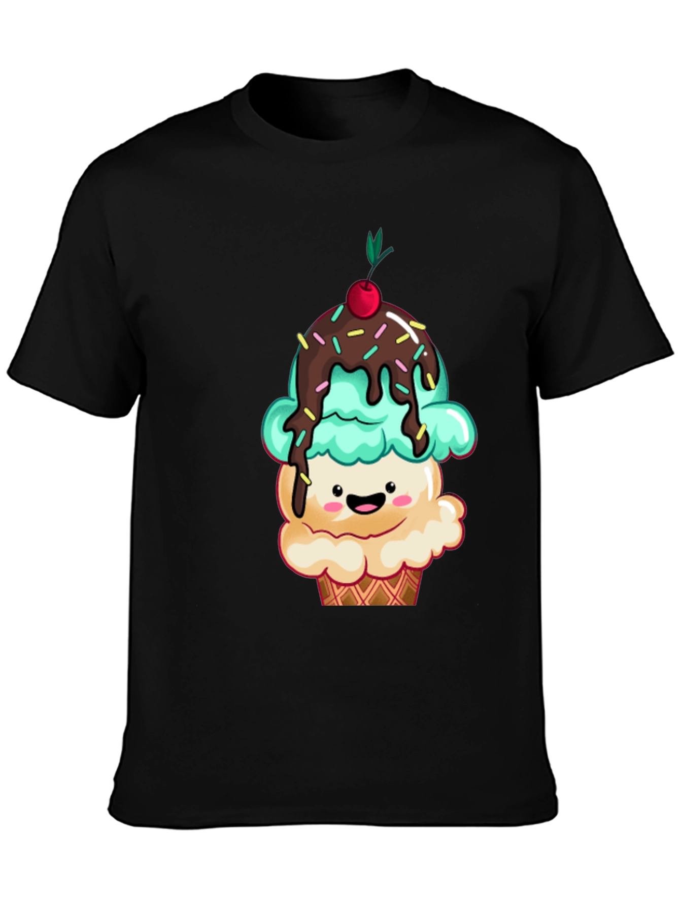 Cute Cupcake Graphic Tee - Sweet Treat T-Shirt