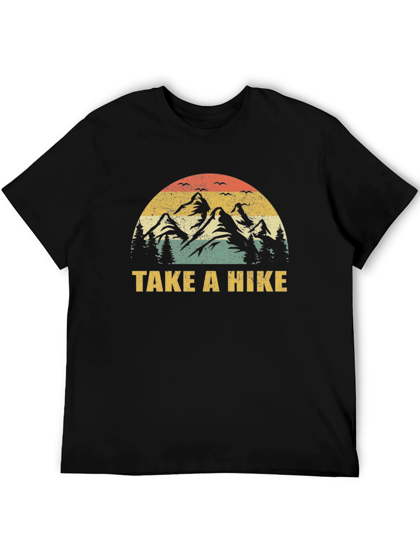 Take A Hike Graphic Tee - Mountain Design