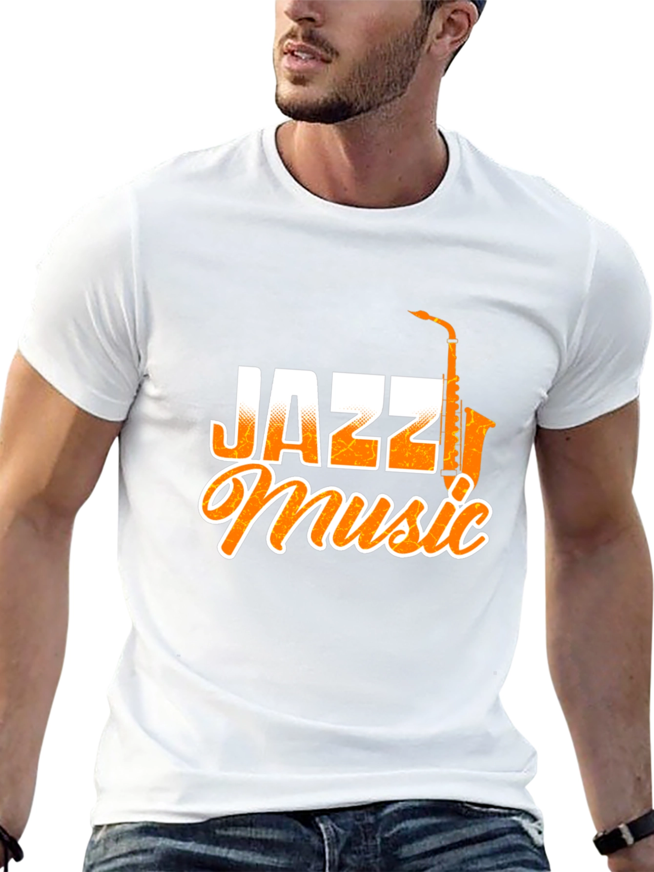 Jazz Music Black T-Shirt
