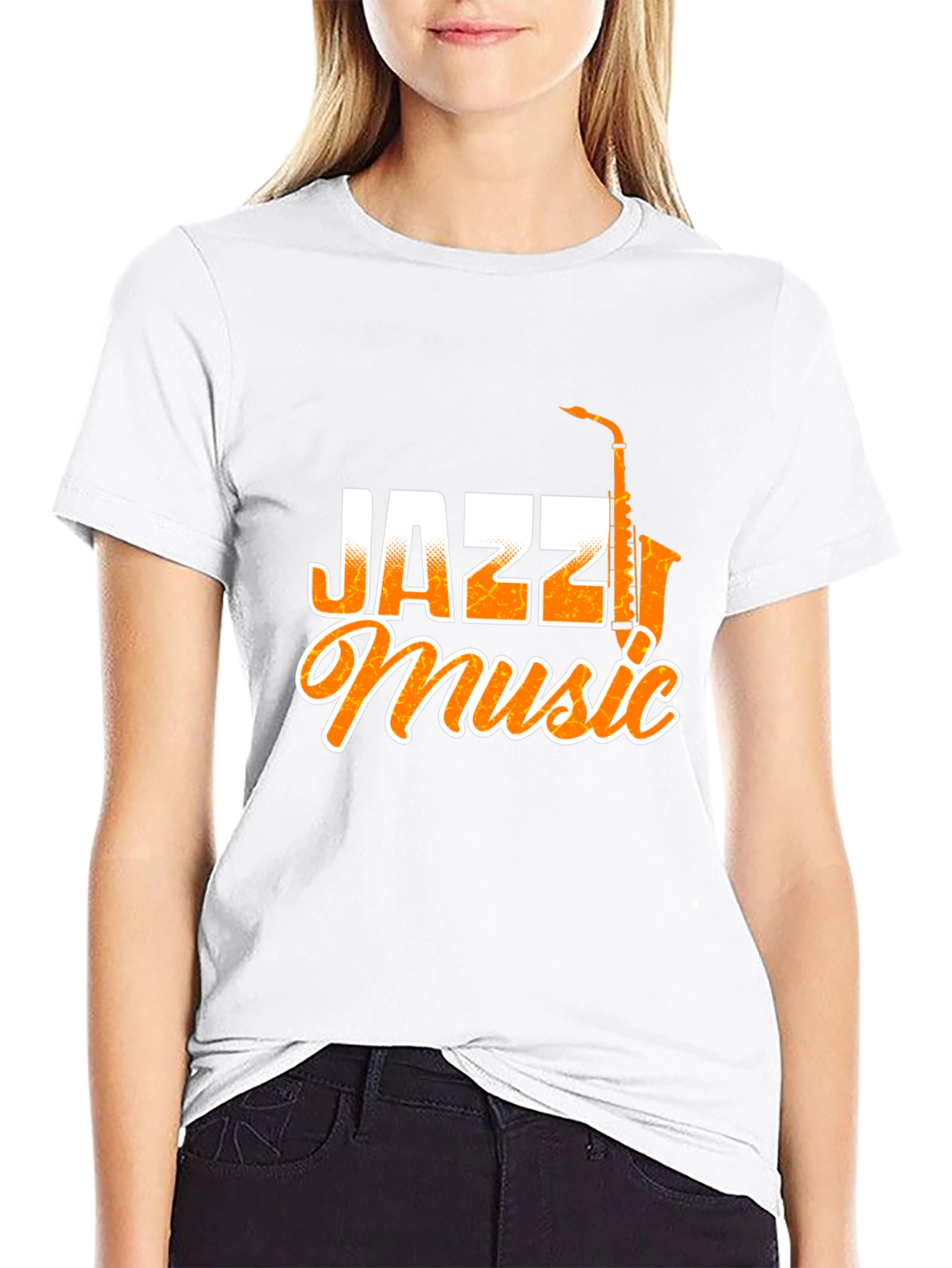 Jazz Music Black T-Shirt
