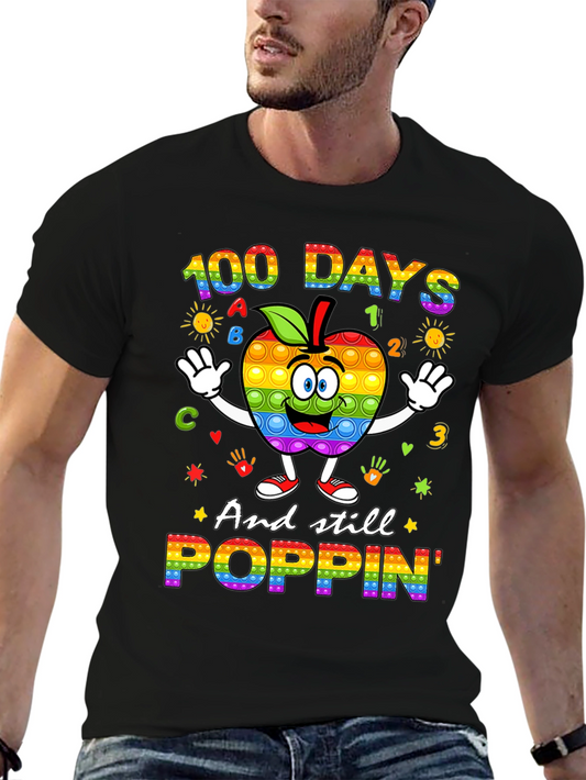 100 Days Poppin T-Shirt