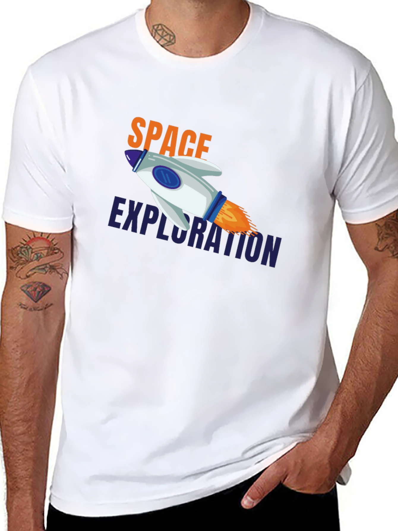 Space Exploration Graphic Tee