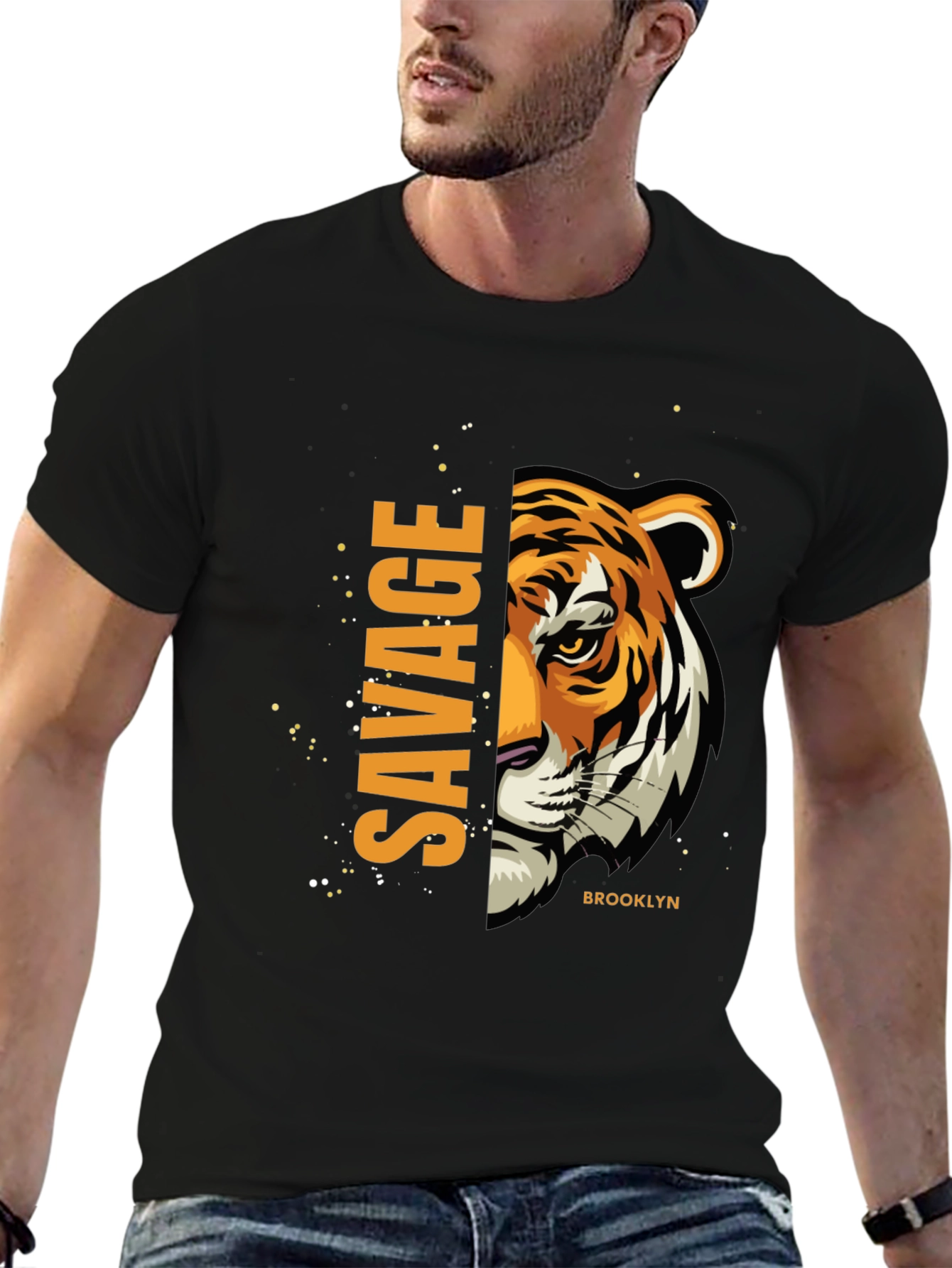 Savage Tiger Graphic Tee - Brooklyn Edition