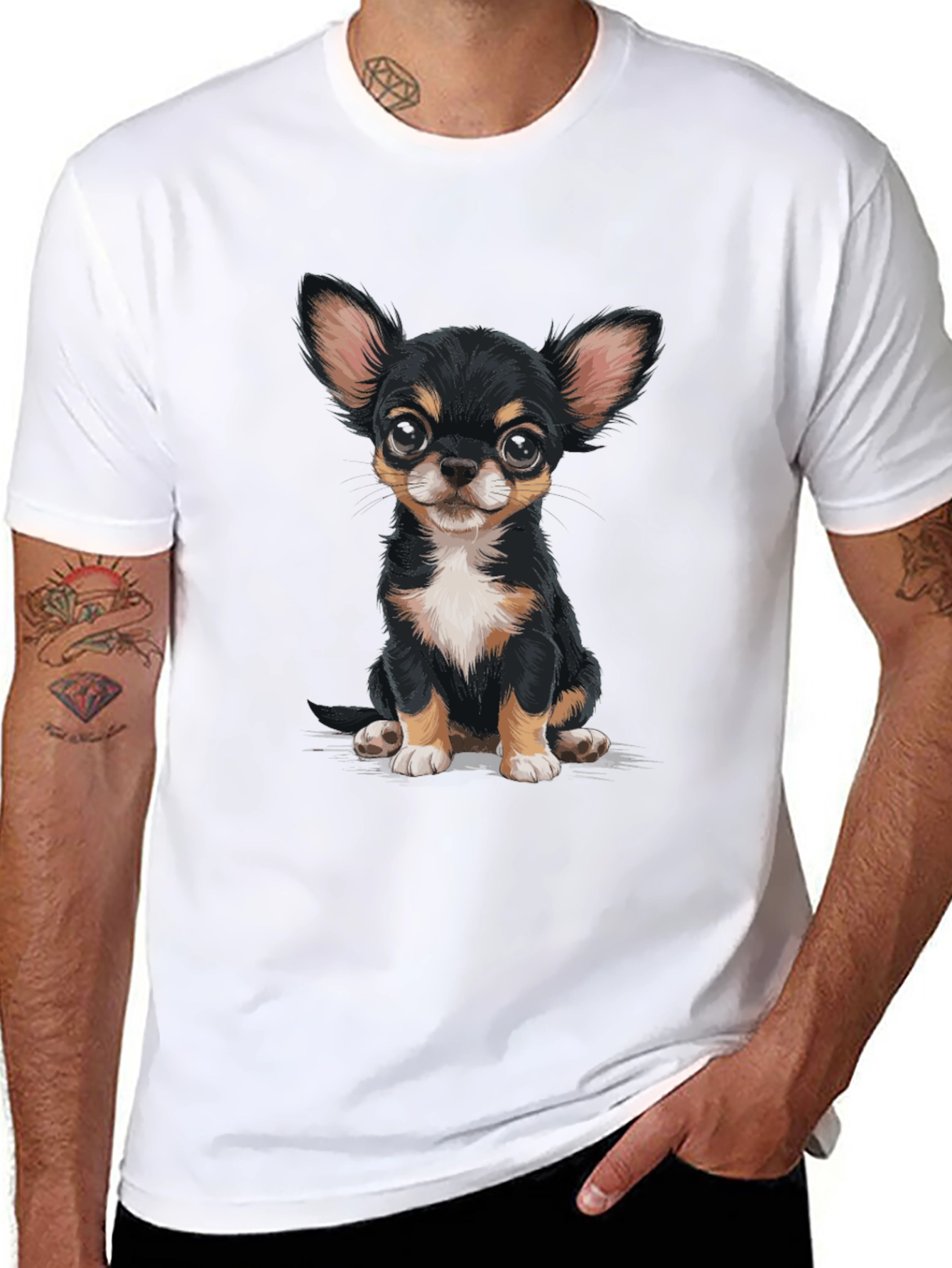 Chihuahua Graphic Tee - Cute Dog Lover Shirt