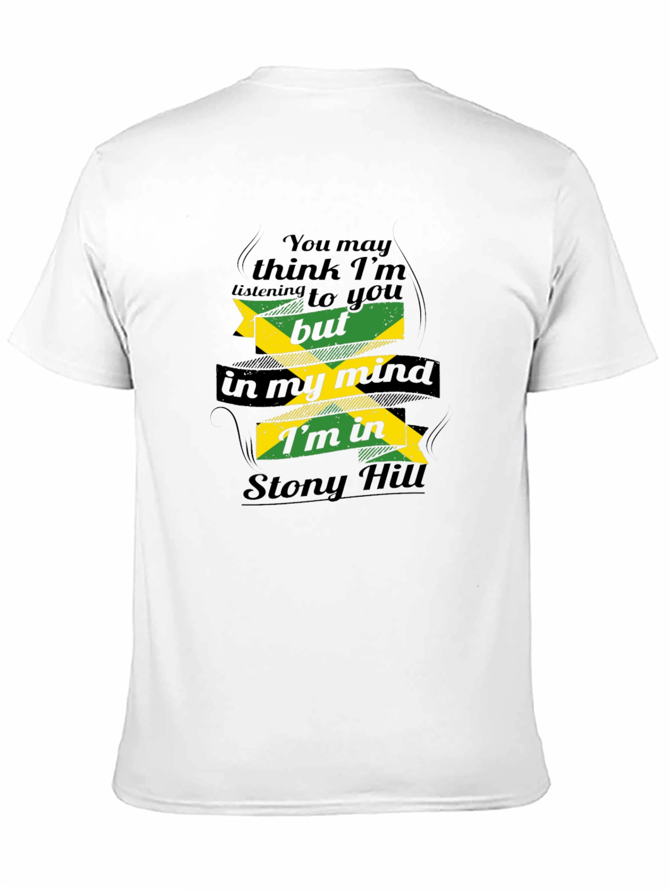 Stony Hill Mind T-Shirt - Jamaican Flag Inspired