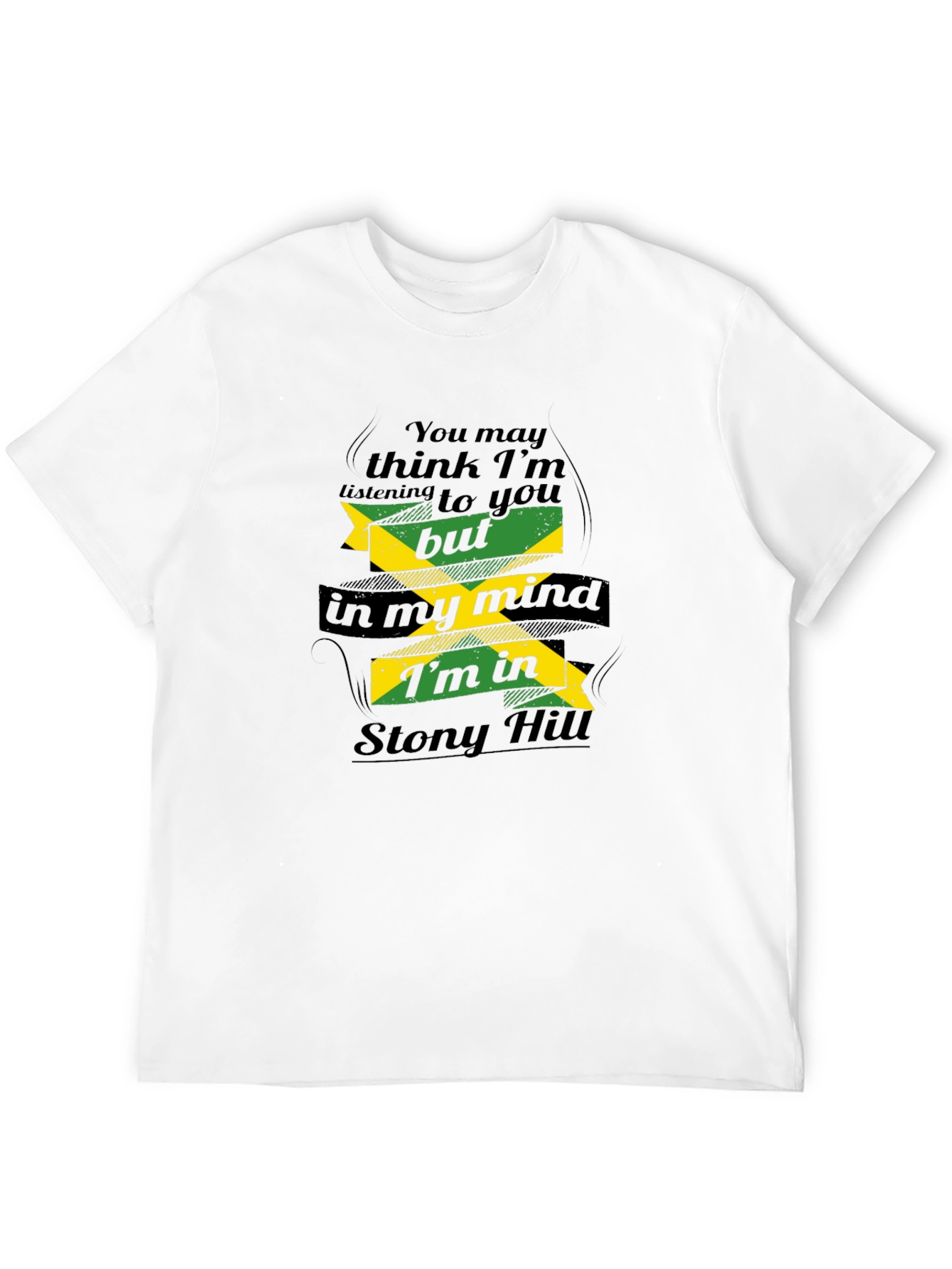 Stony Hill Mind T-Shirt - Jamaican Flag Inspired