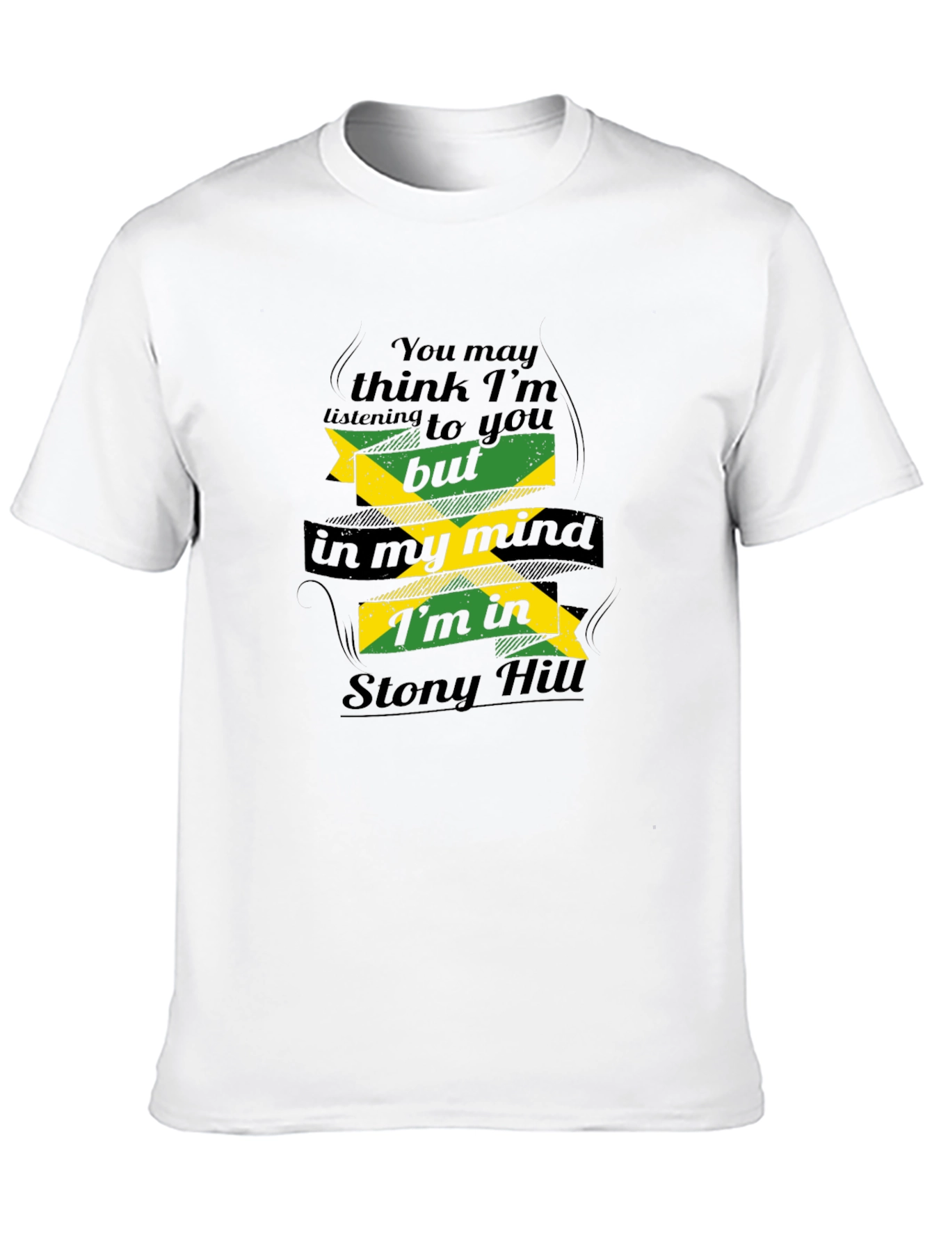 Stony Hill Mind T-Shirt - Jamaican Flag Inspired