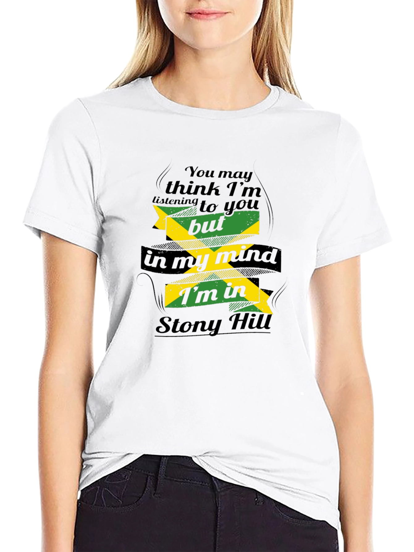 Stony Hill Mind T-Shirt - Jamaican Flag Inspired