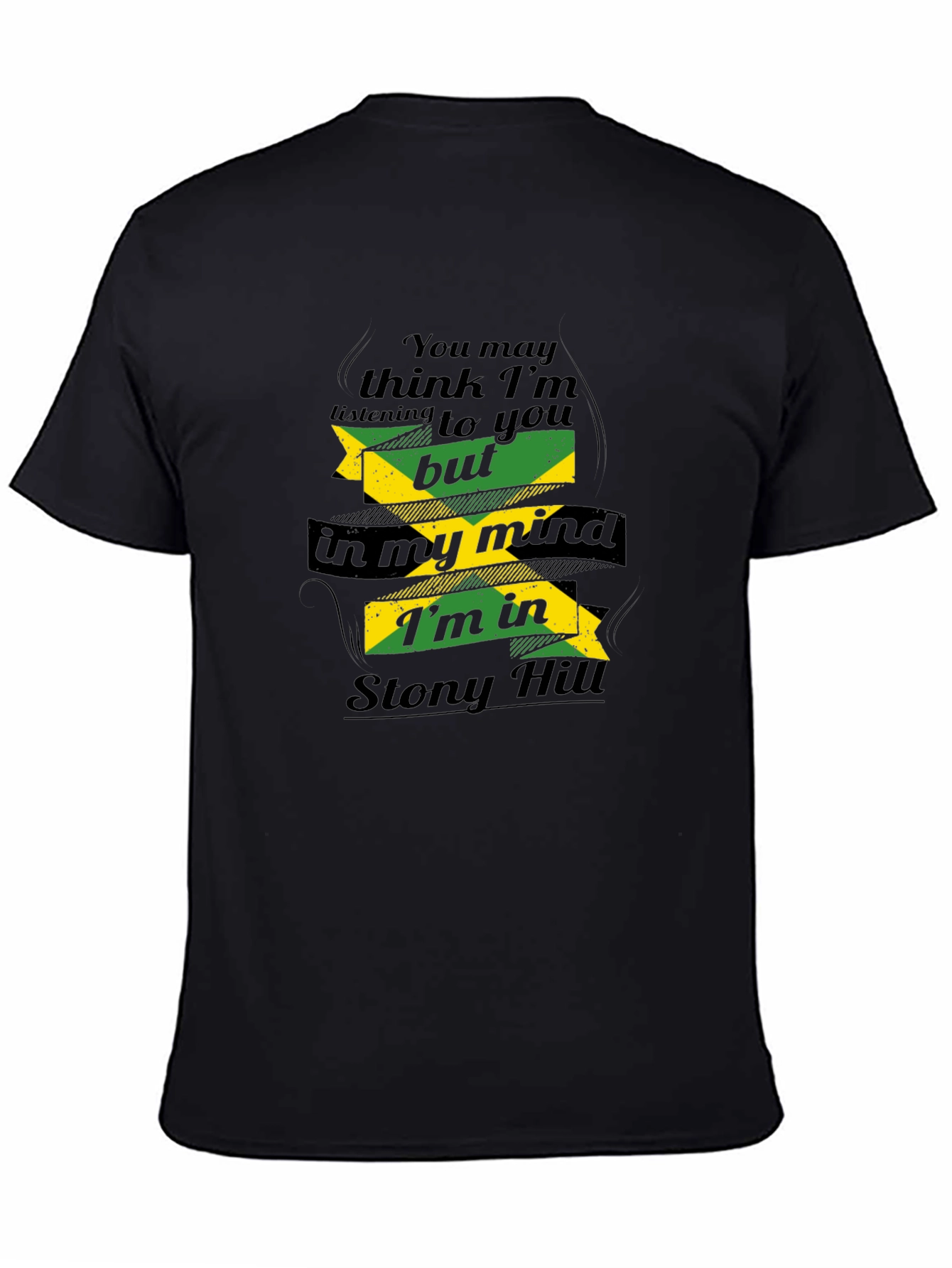 Stony Hill Mind T-Shirt - Jamaican Flag Inspired