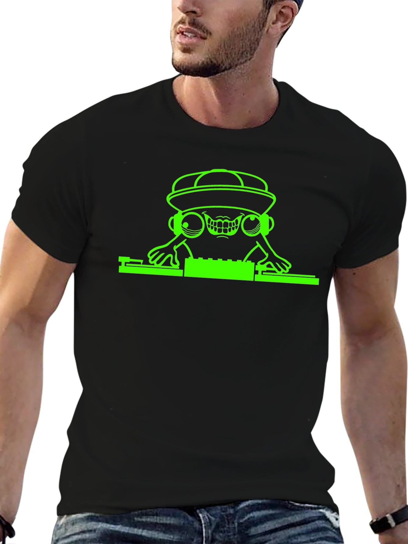 DJ Skull Graphic Tee
