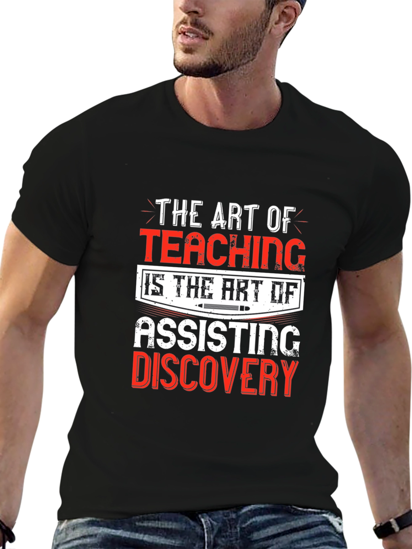 Art of Teaching Graphic Tee - Black
