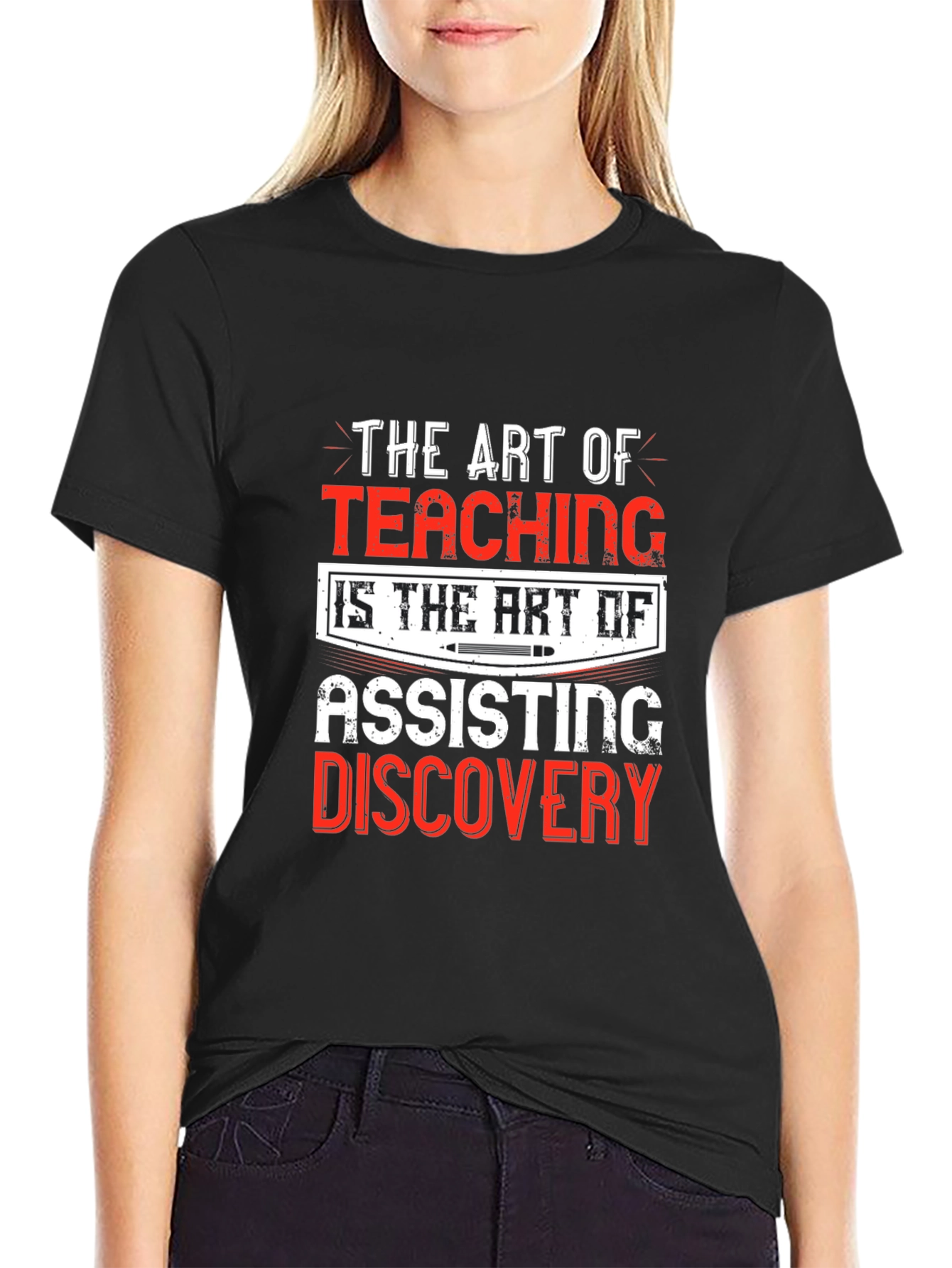 Art of Teaching Graphic Tee - Black