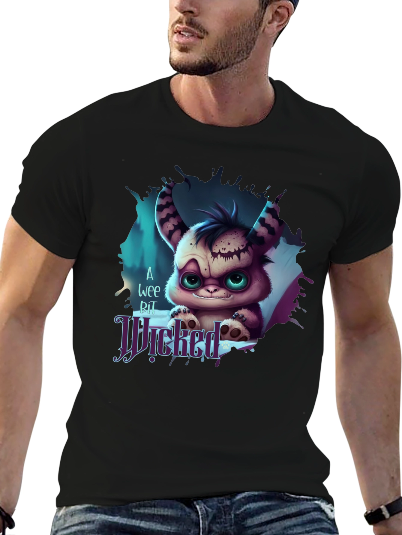 A Wee Bit Wicked Graphic Tee