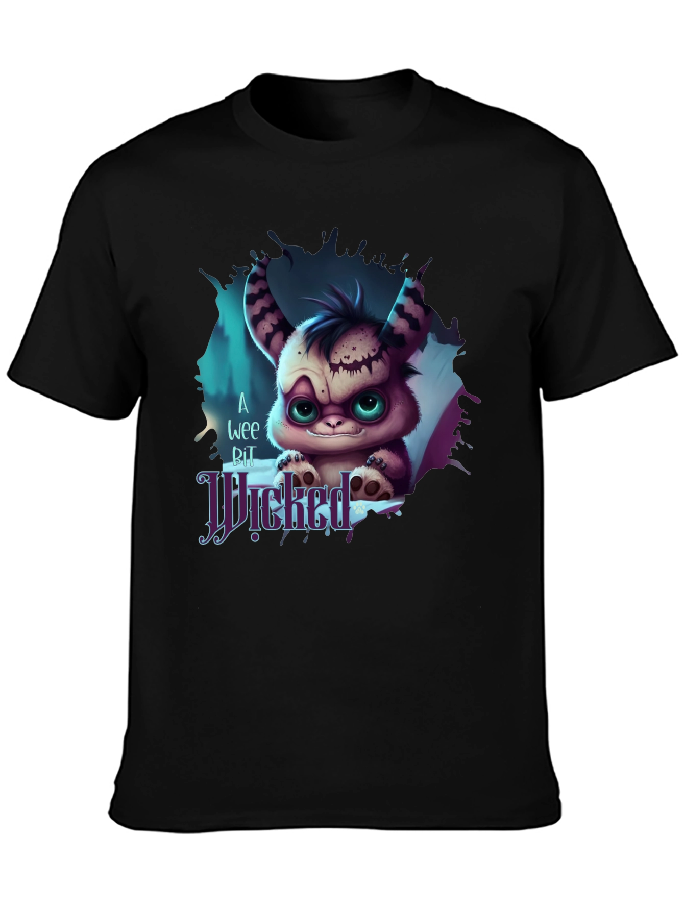 A Wee Bit Wicked Graphic Tee