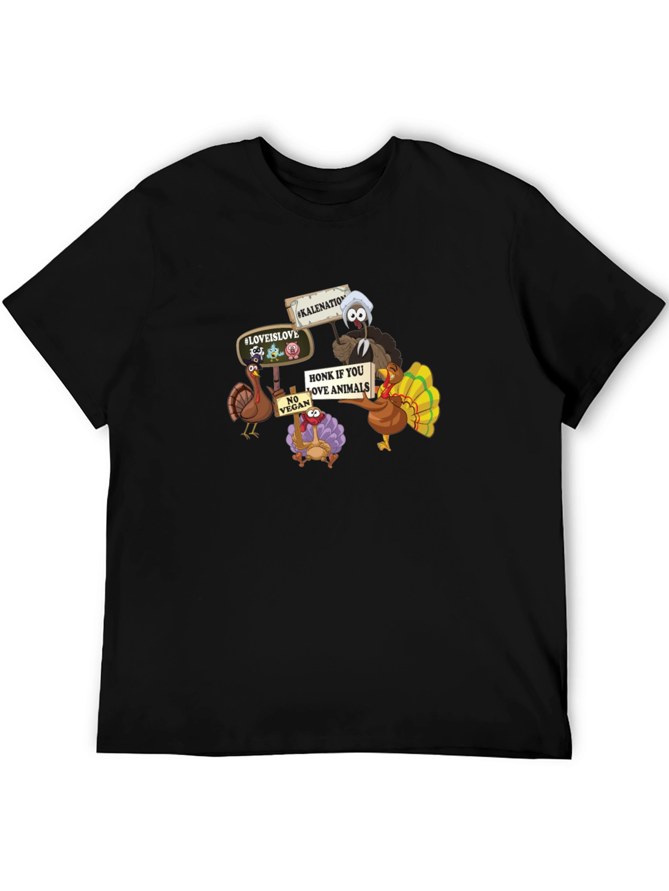 Thanksgiving Turkey Humor Graphic Tee
