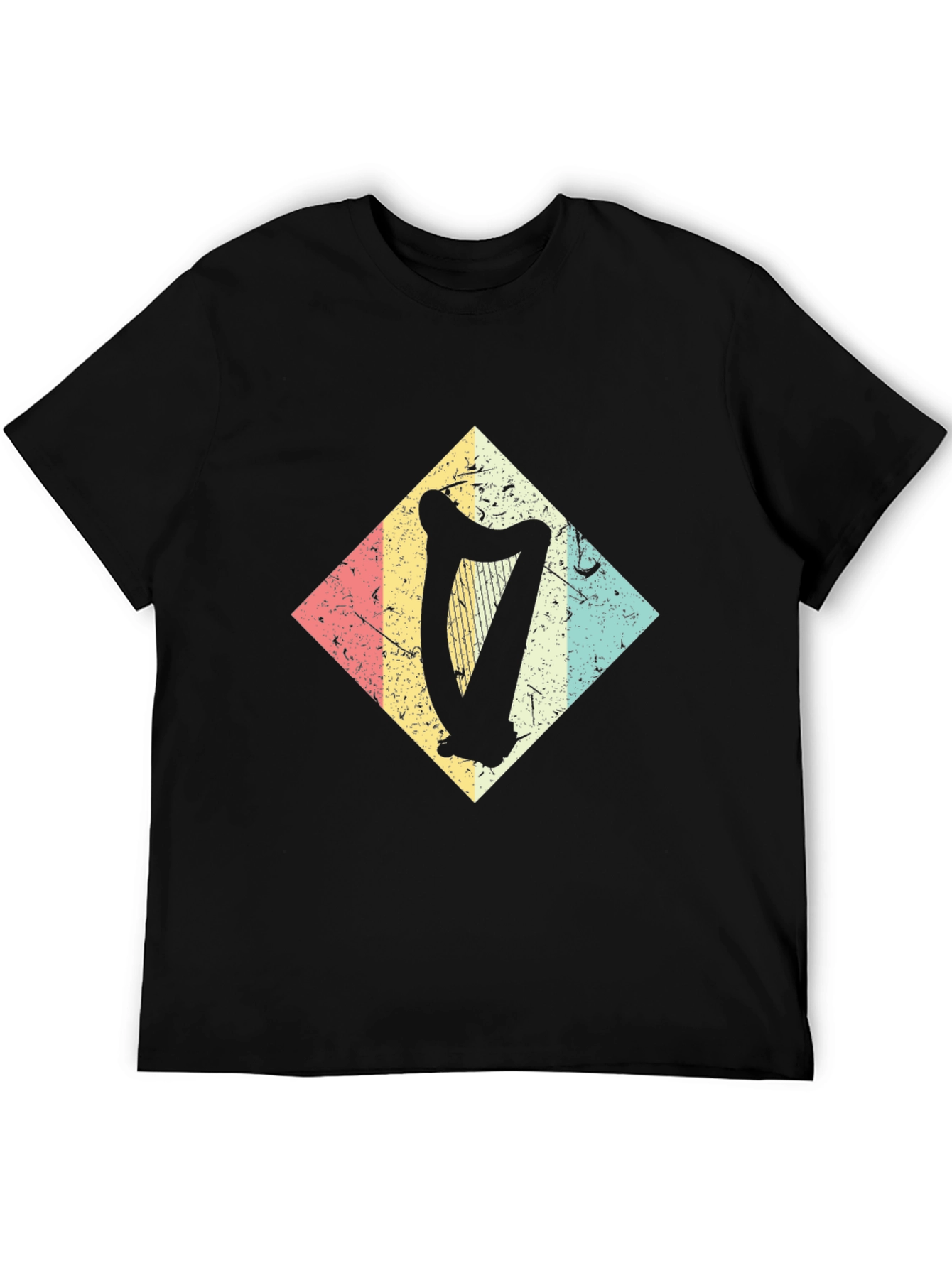 Retro Harp Diamond Graphic Tee