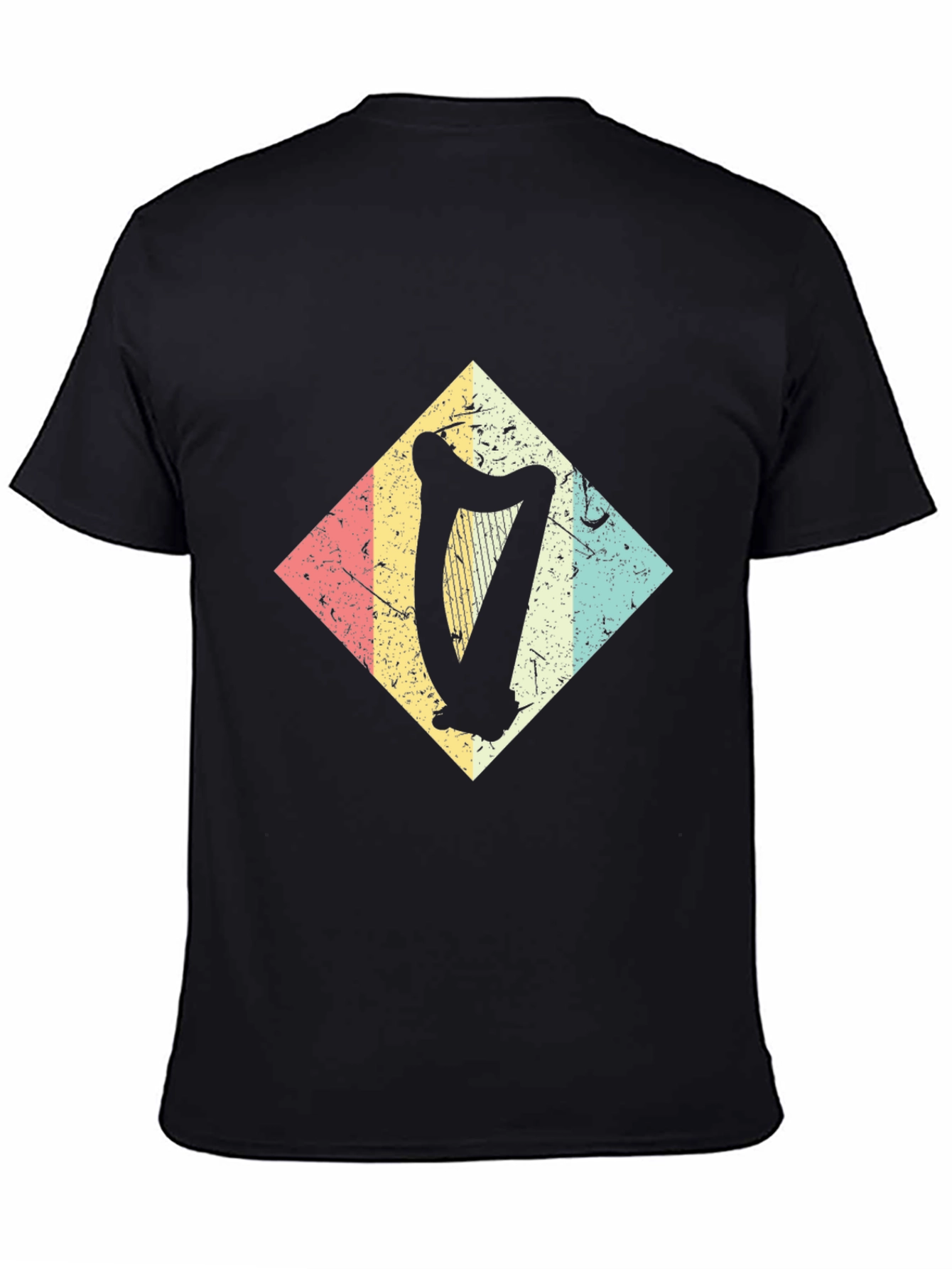 Retro Harp Diamond Graphic Tee