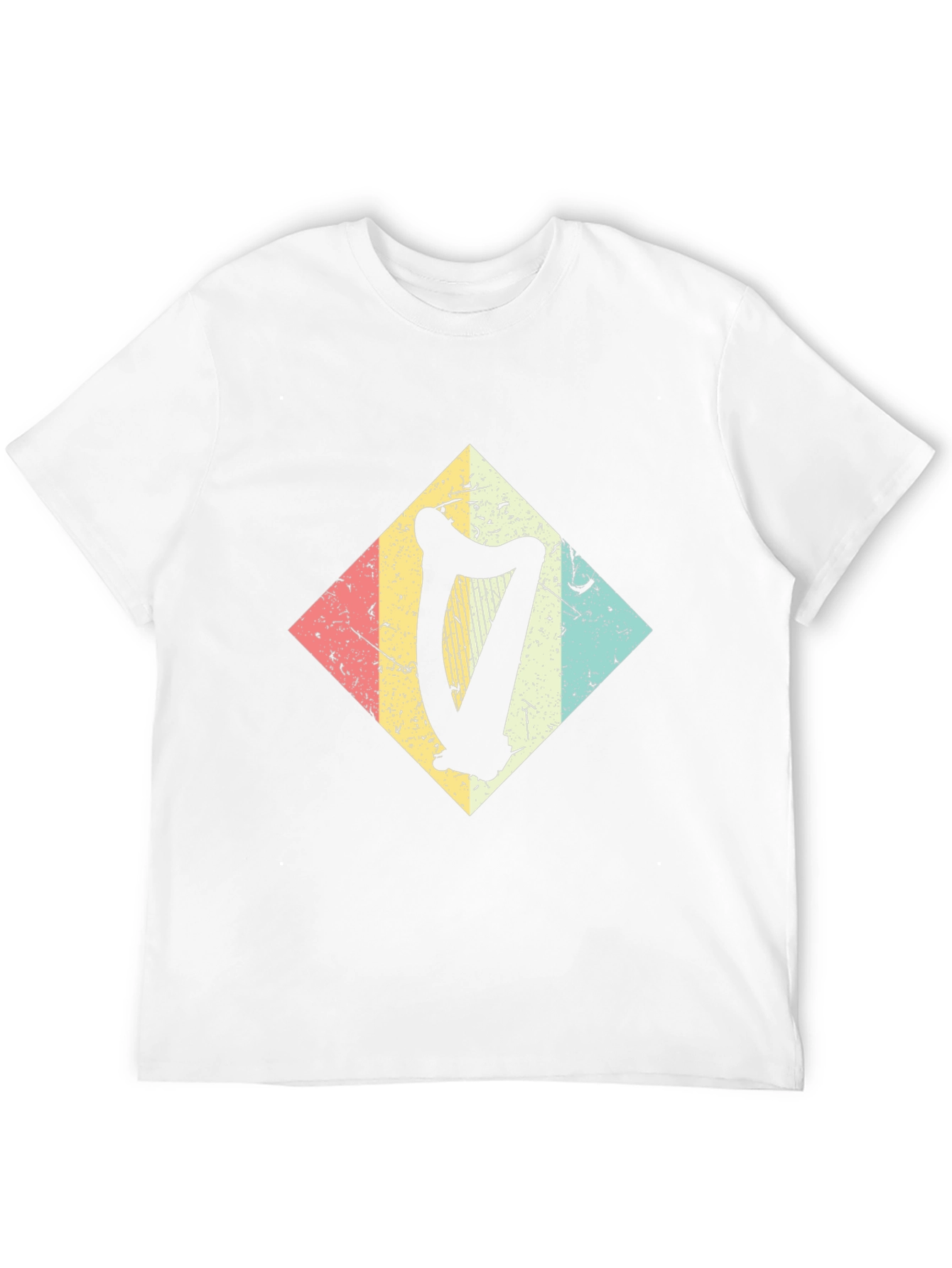 Retro Harp Diamond Graphic Tee