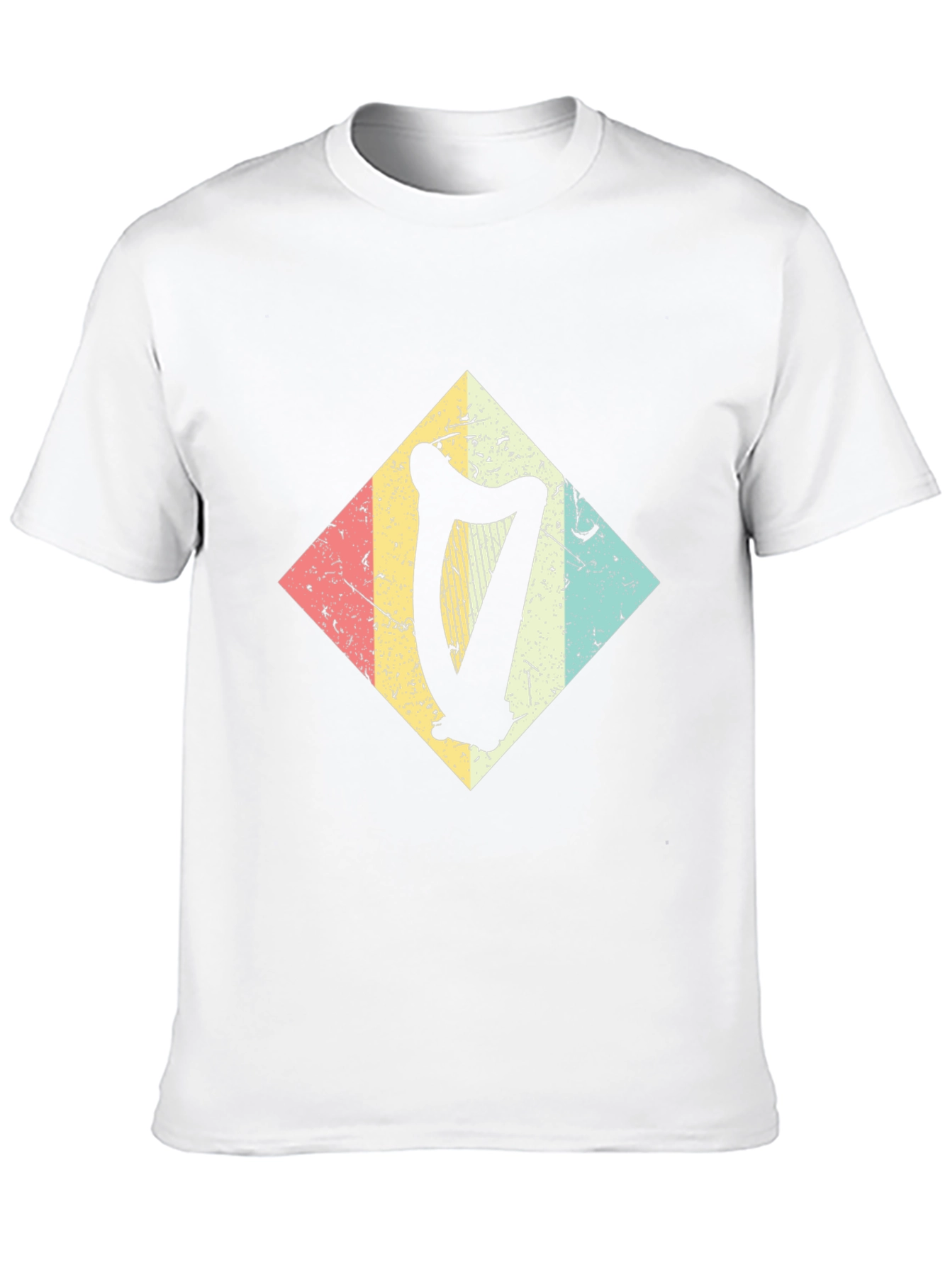 Retro Harp Diamond Graphic Tee