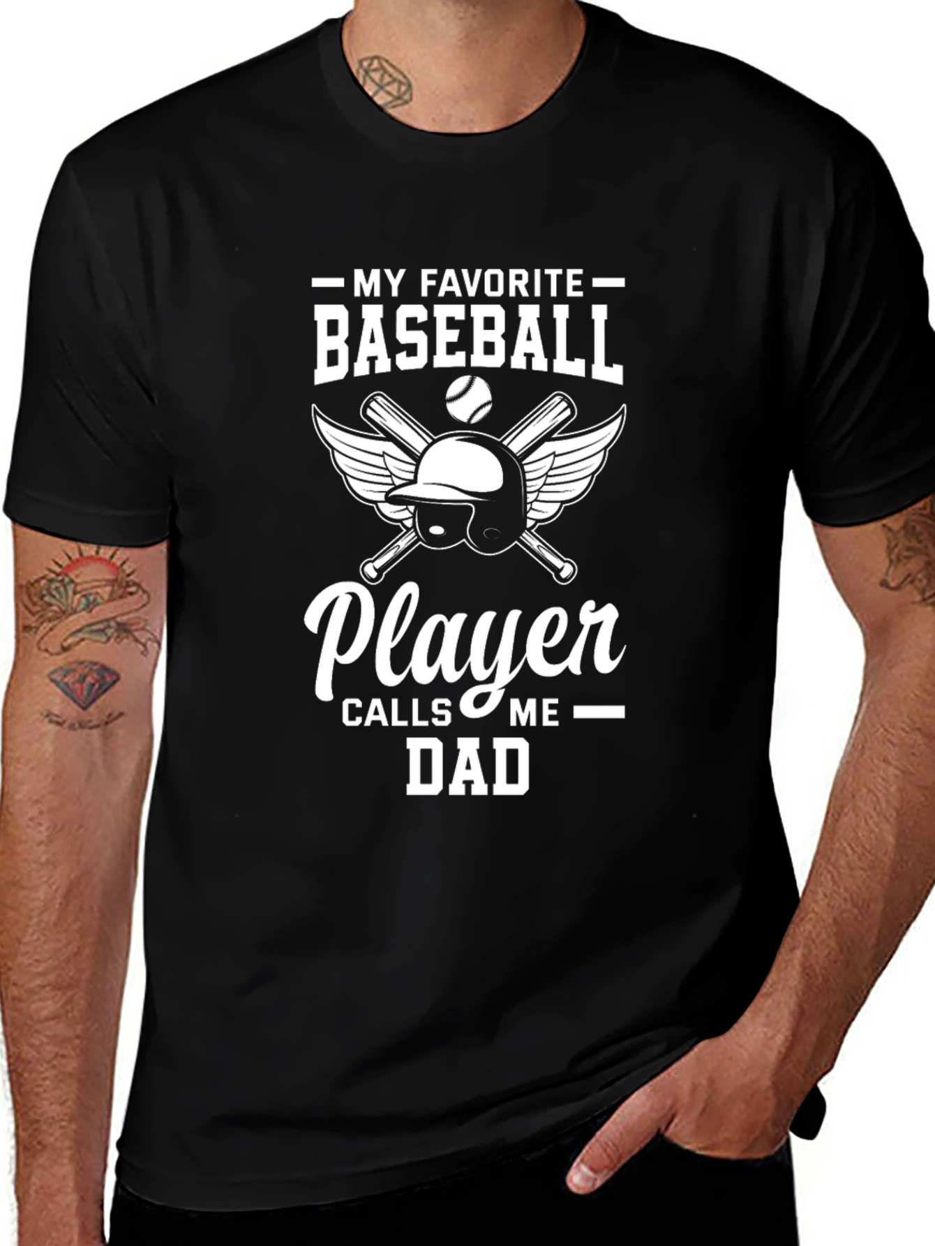 Baseball Dad T-Shirt - My Favorite Player