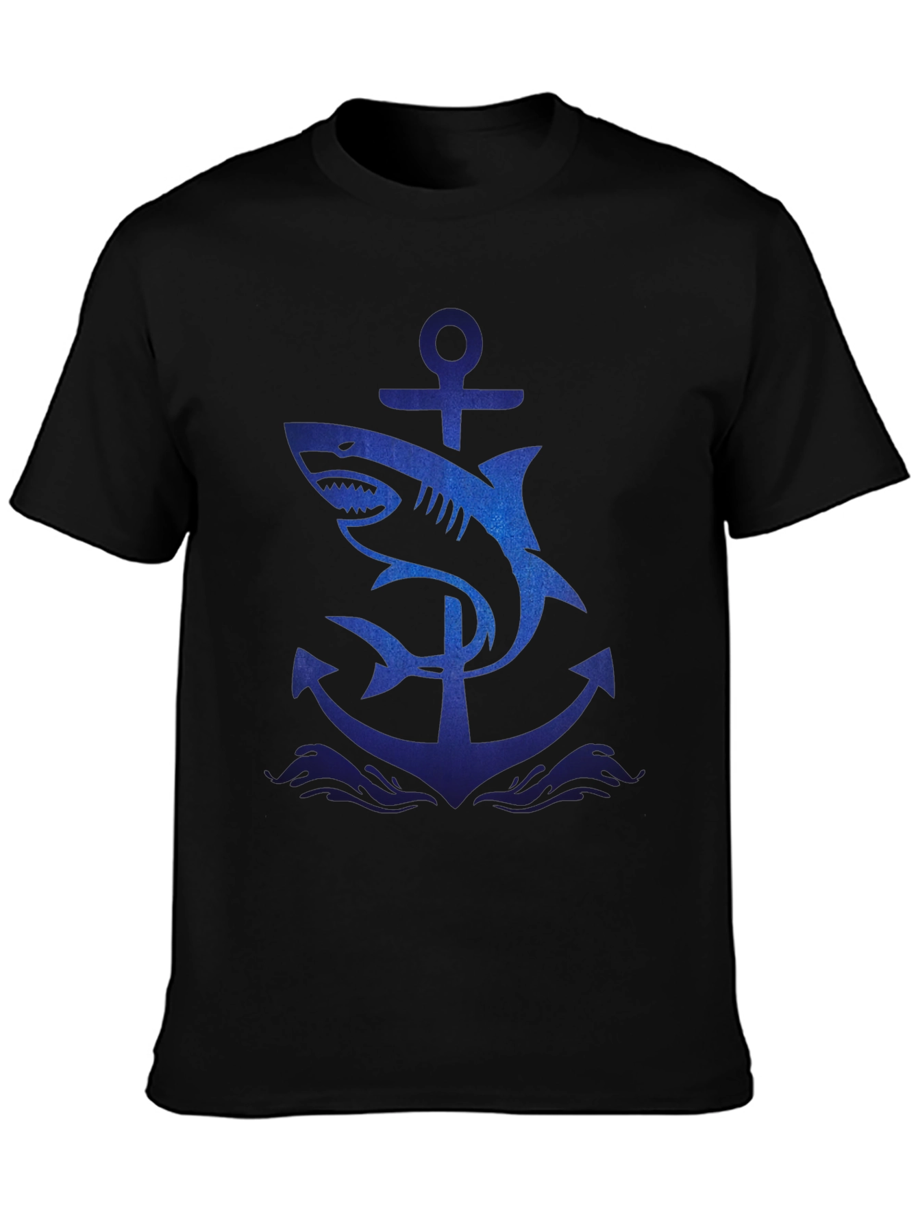 Shark Anchor Graphic T-Shirt