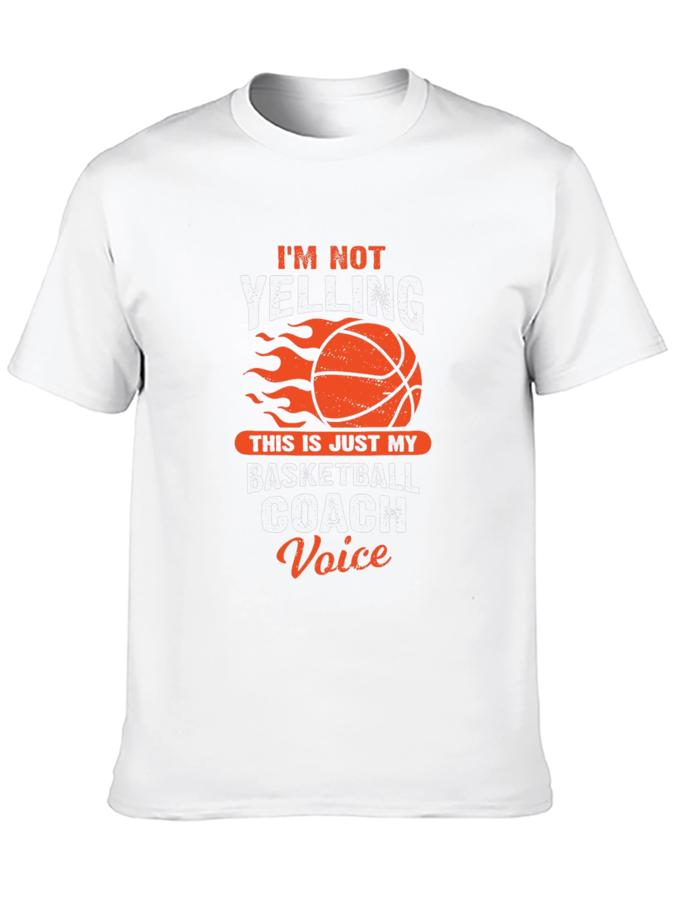 Basketball Coach Voice T-Shirt
