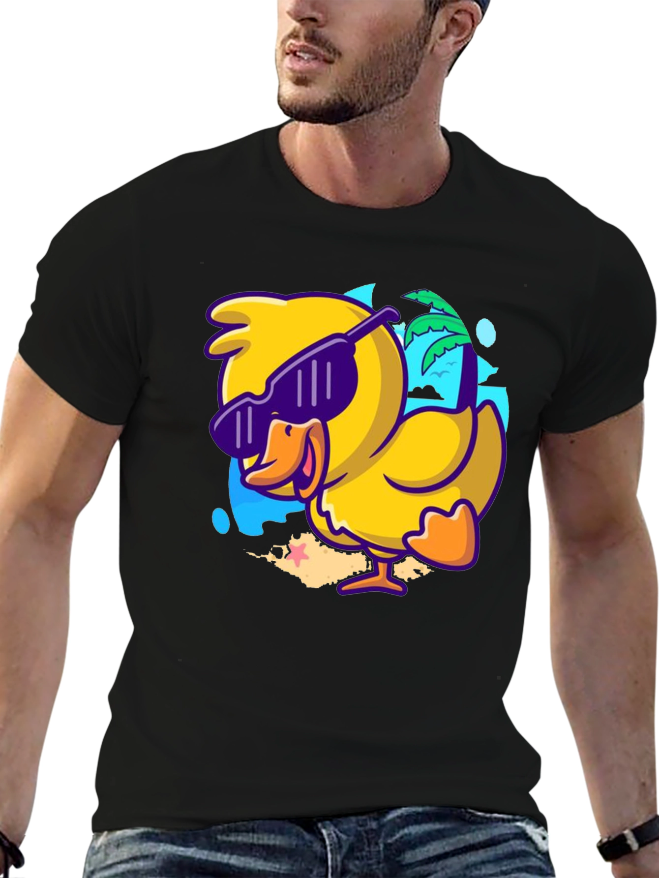 Cool Duck Graphic Tee - Summer Vibes