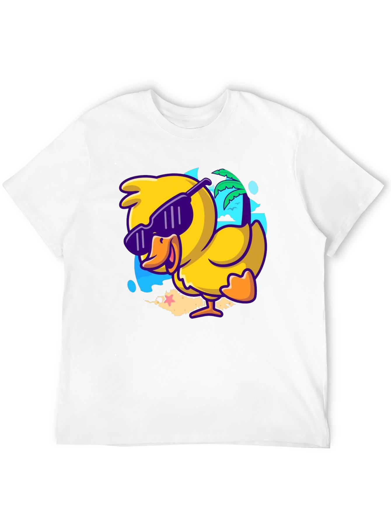 Cool Duck Graphic Tee - Summer Vibes