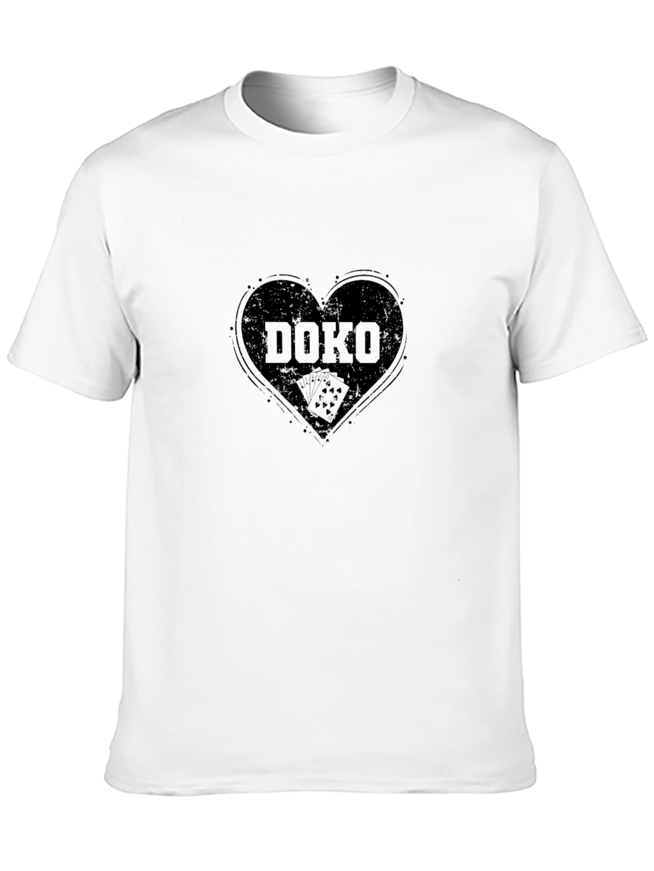 DOKO Card Game Heart Tee