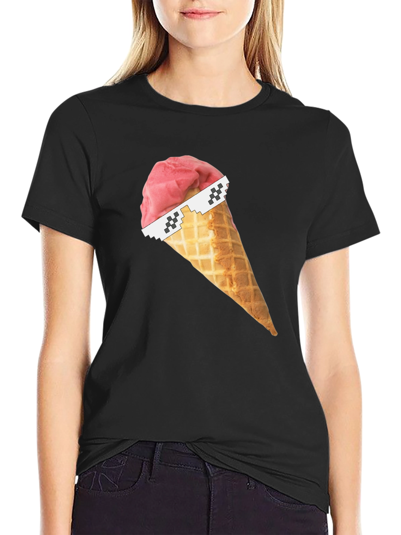 Ice Cream Cone Meme T-Shirt