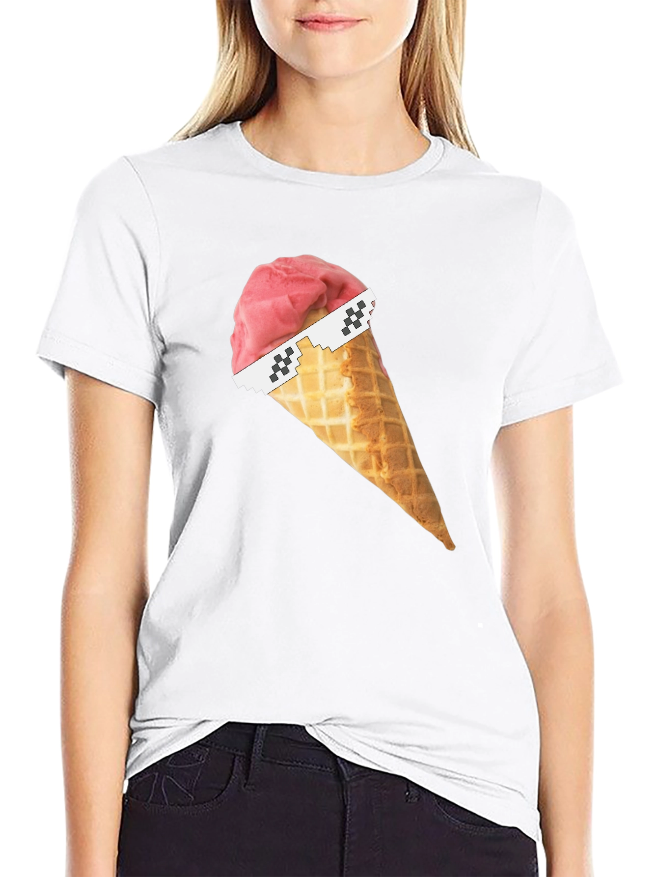 Ice Cream Cone Meme T-Shirt
