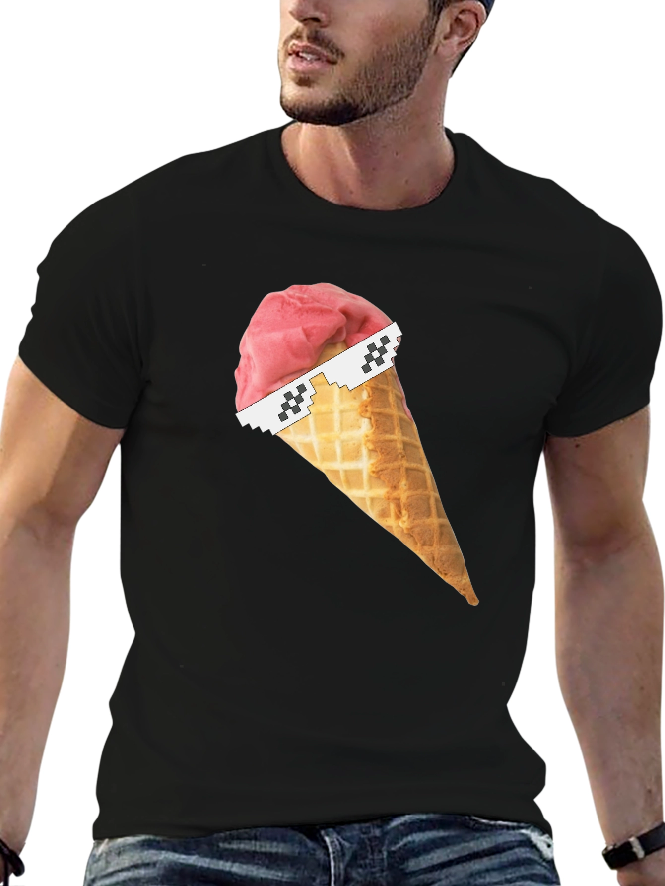 Ice Cream Cone Meme T-Shirt