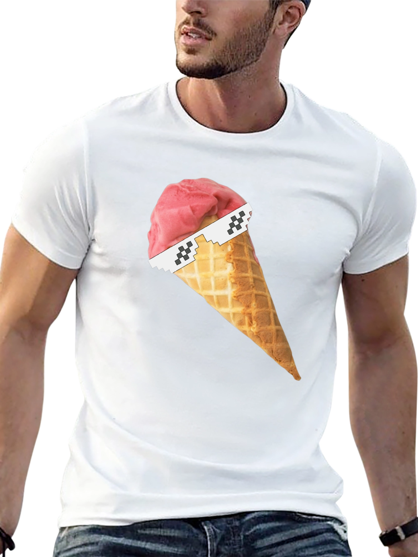 Ice Cream Cone Meme T-Shirt